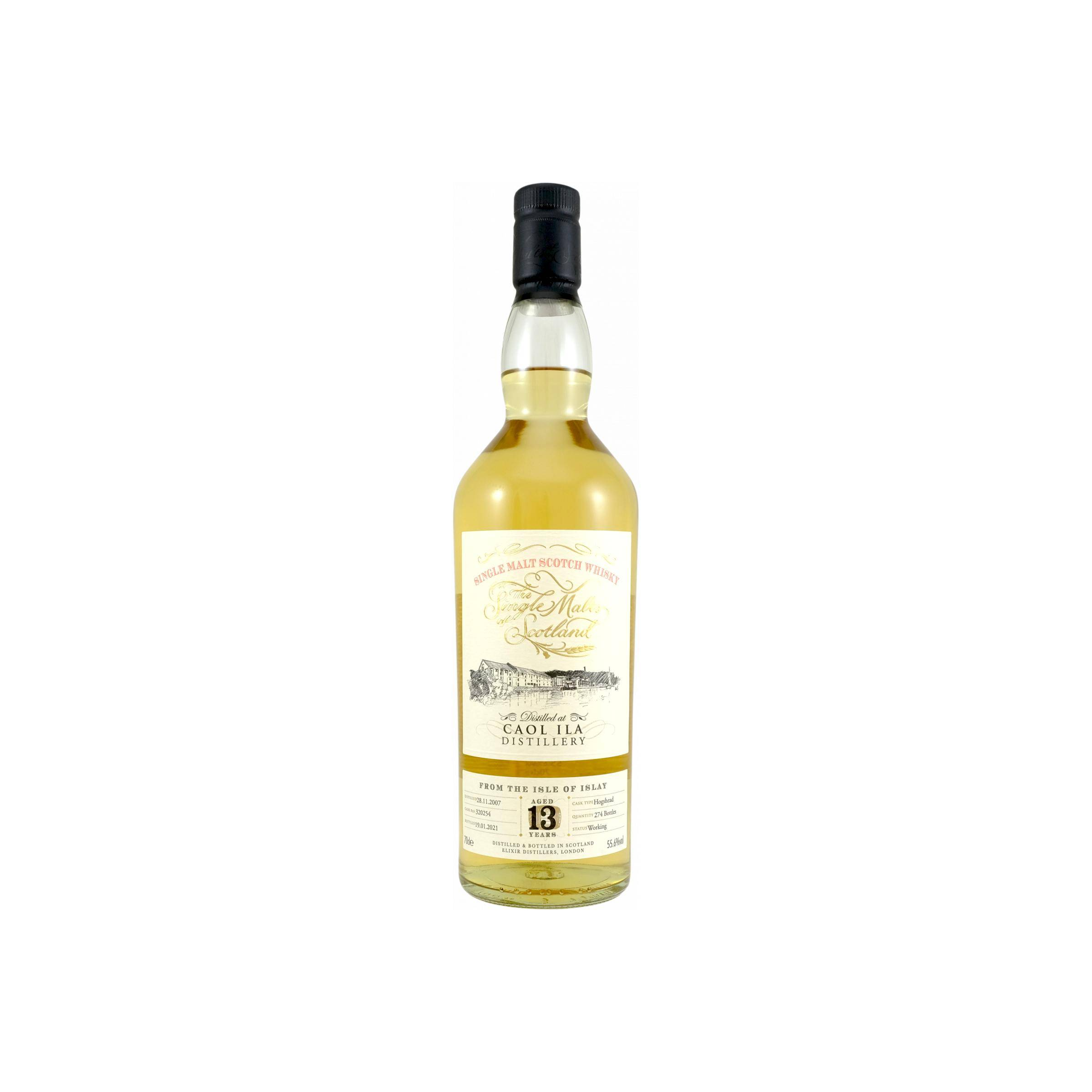Caol Ila The Single Malts of Scotland 2007 13 Years Single Malt Whisky
