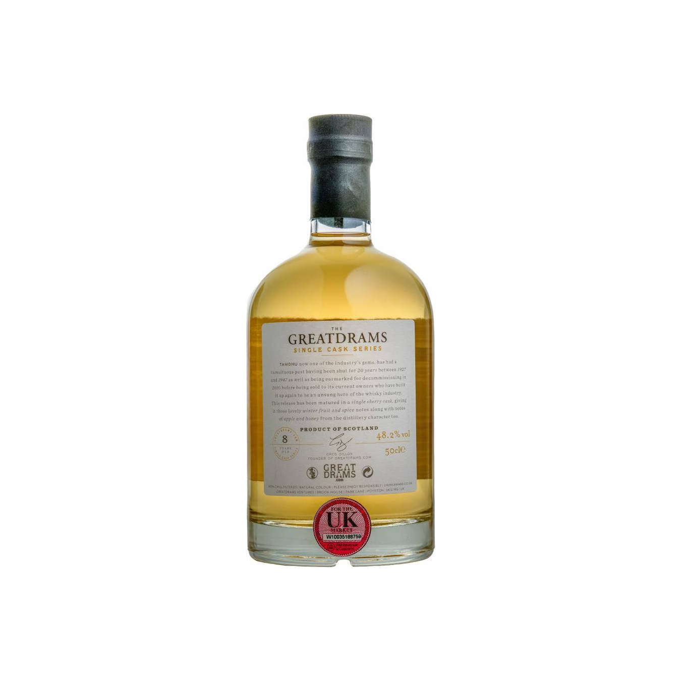 Tamdhu Single Cask 2012 8 Years Single Malt Whisky 3