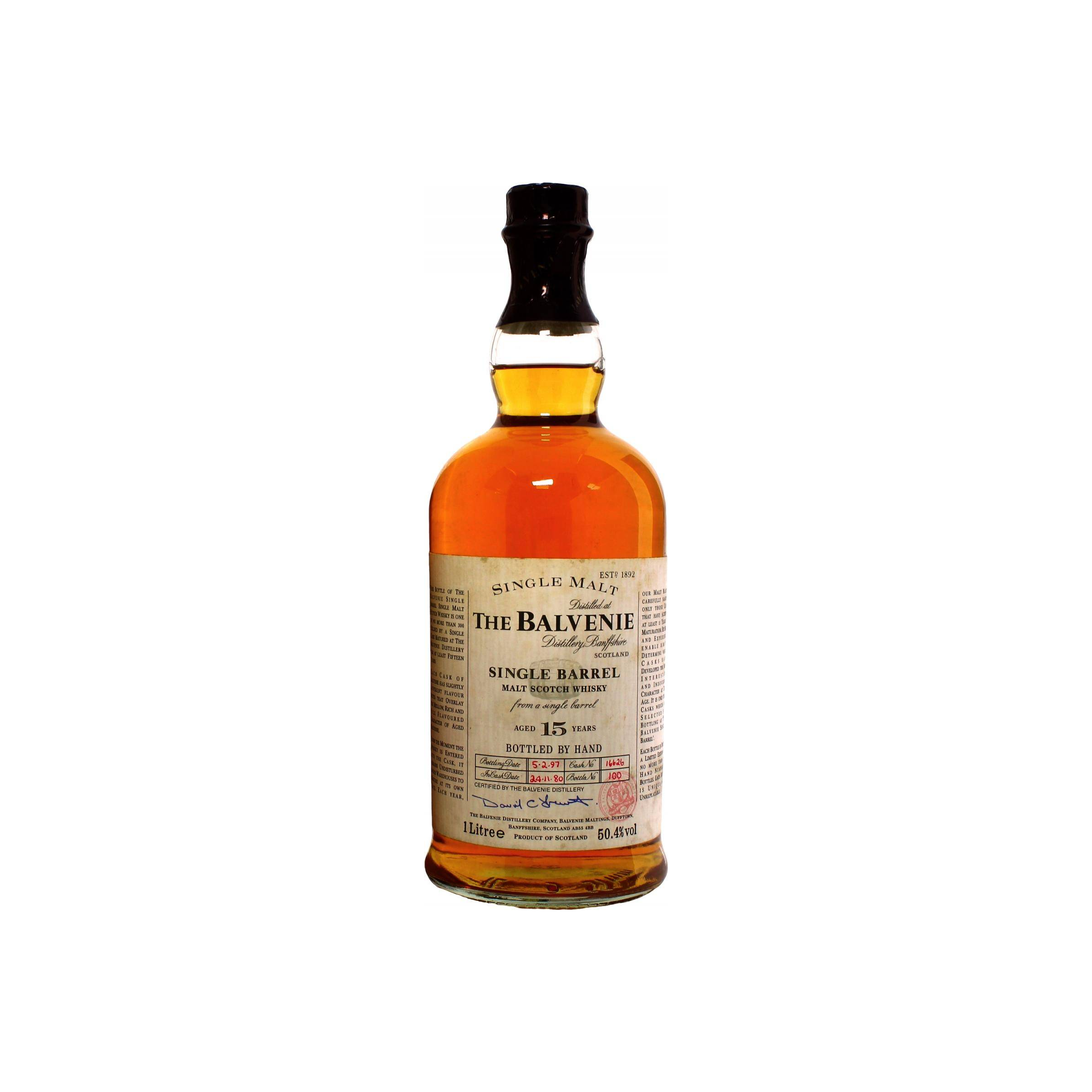 The Balvenie Single Cask 1980 15 Years Single Malt Whisky