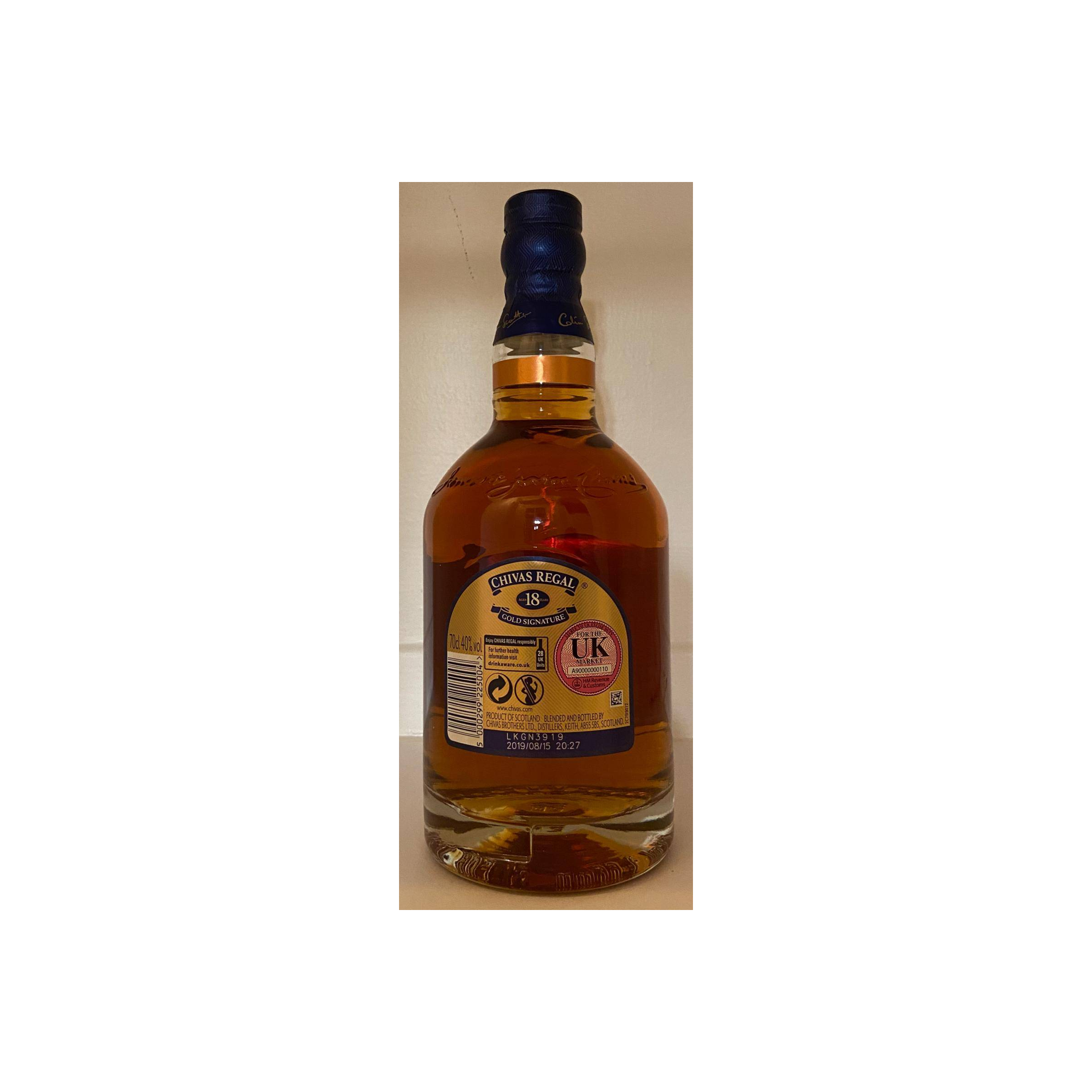 Chivas Regal 18 Years Blended Whisky 2