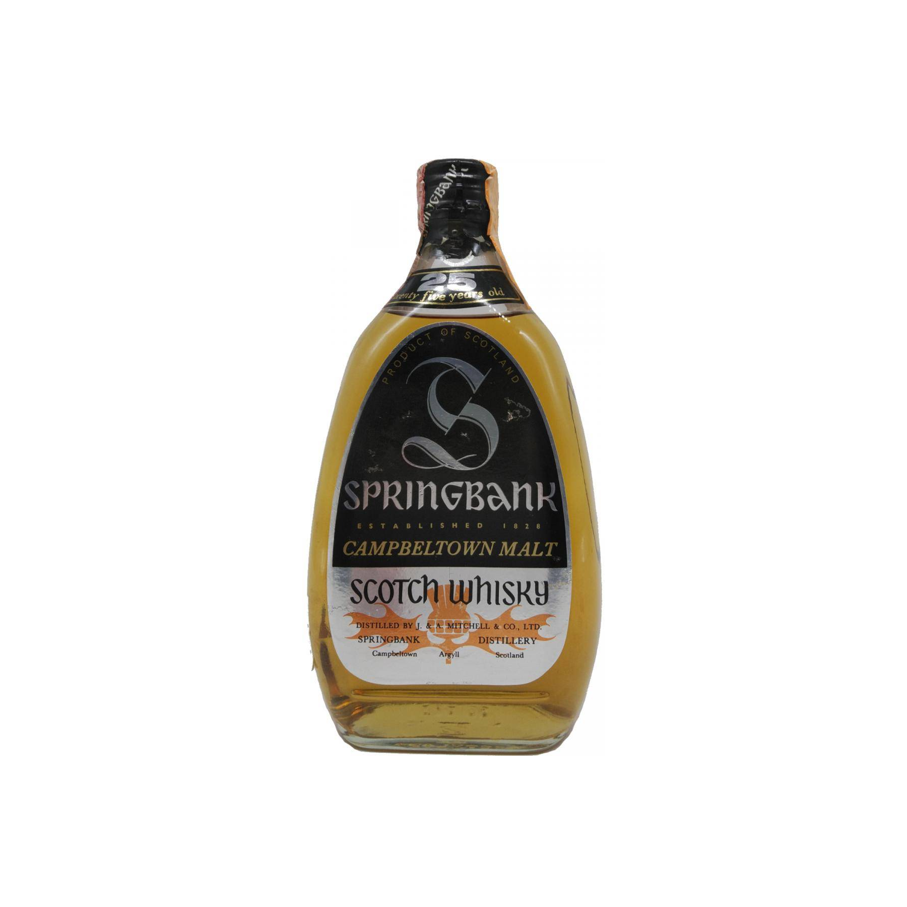 Springbank 25 Years Single Malt Whisky
