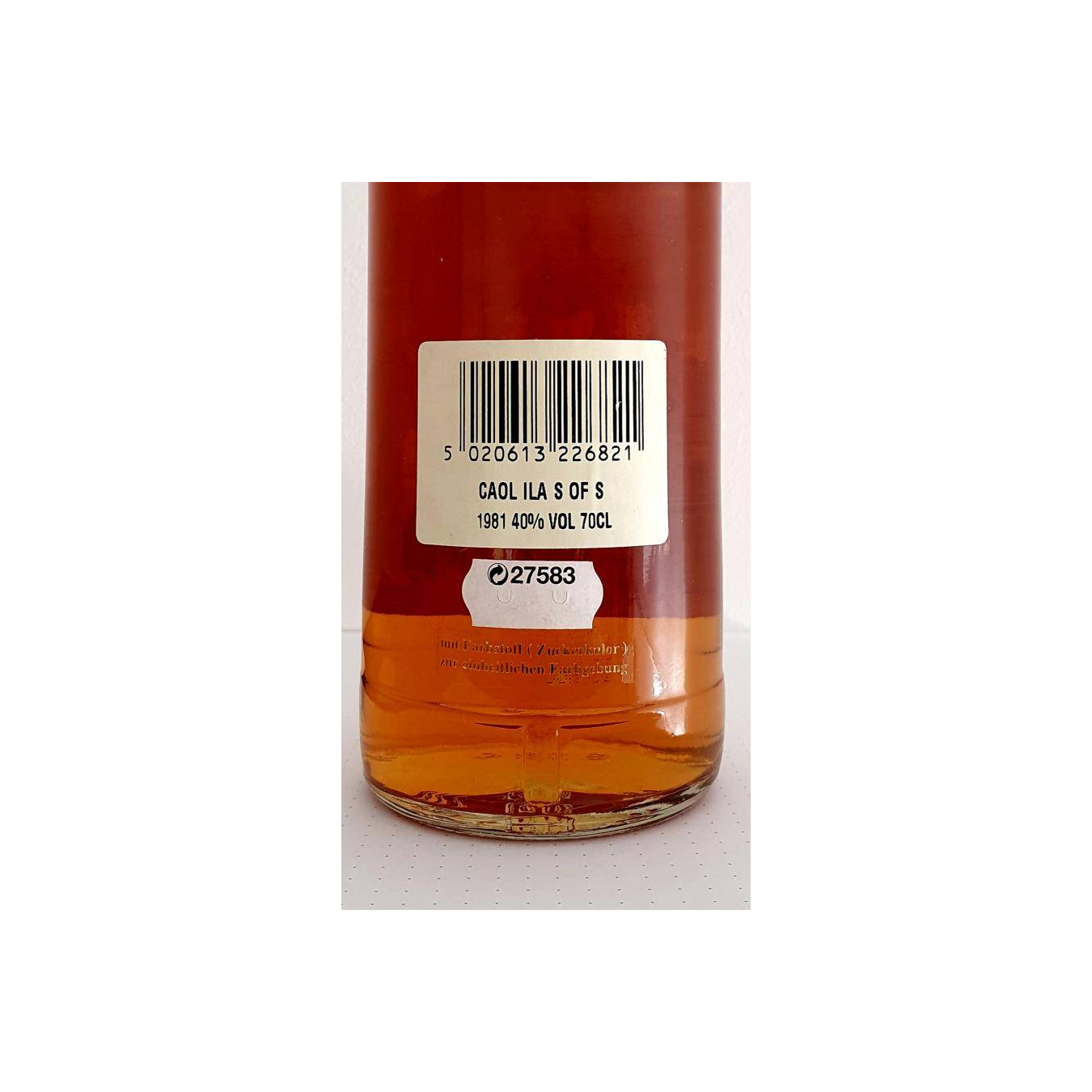 Caol Ila 1981 18 Years Single Malt Whisky 3