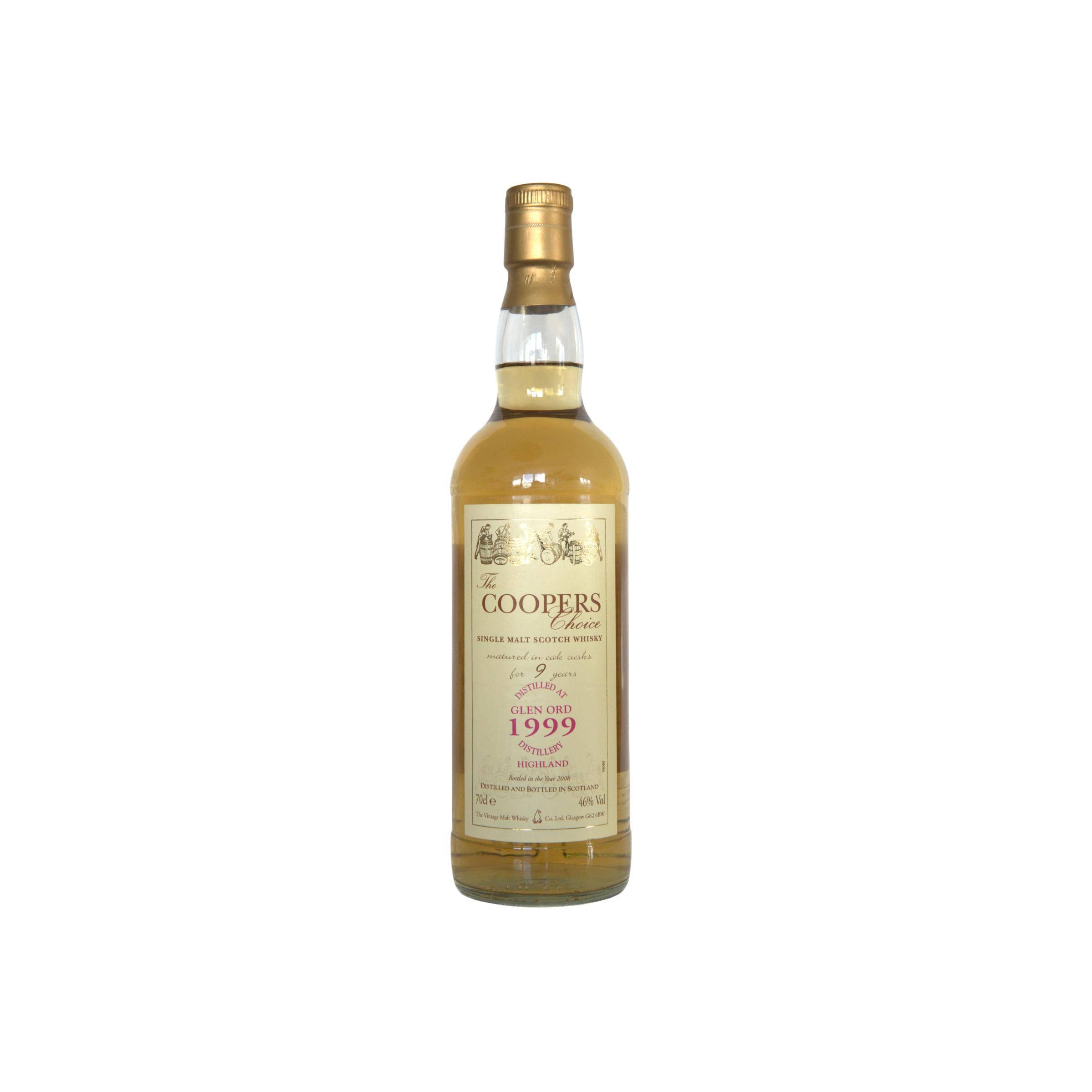 Glen Ord The Cooper's Choice 1999 9 Years Single Malt Whisky