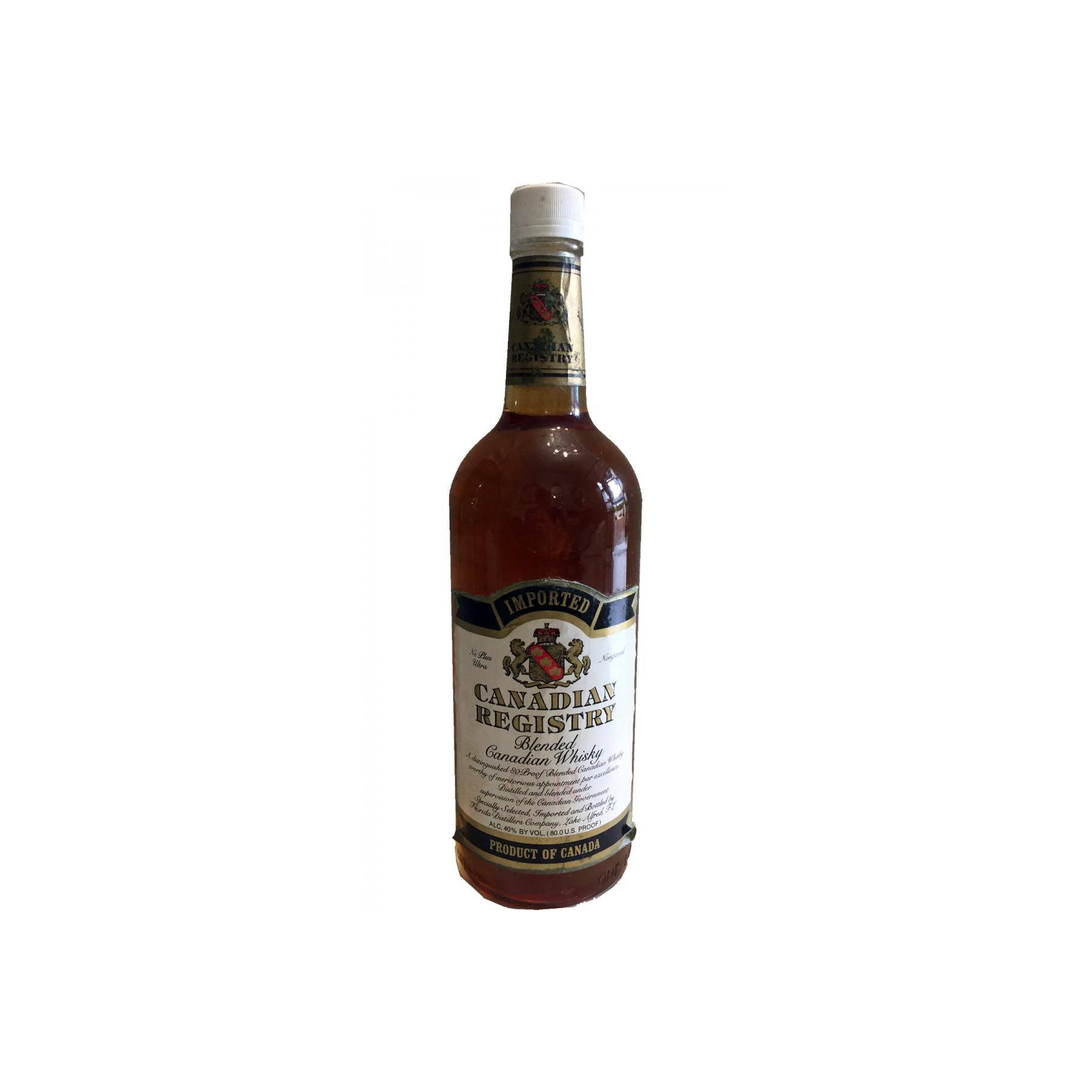Canadian Registry Blended Canadian Whisky