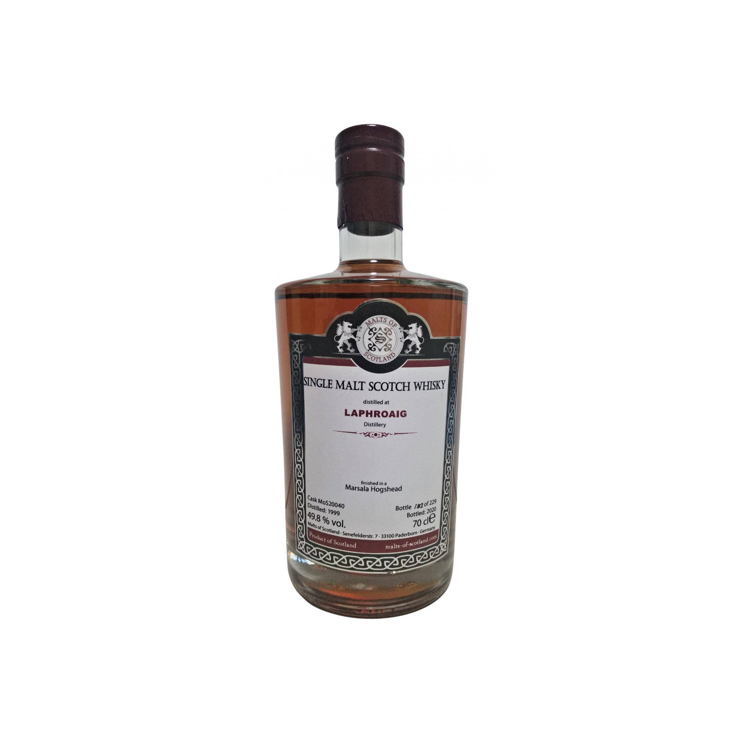 Laphroaig 1999 21 Years Single Malt Whisky