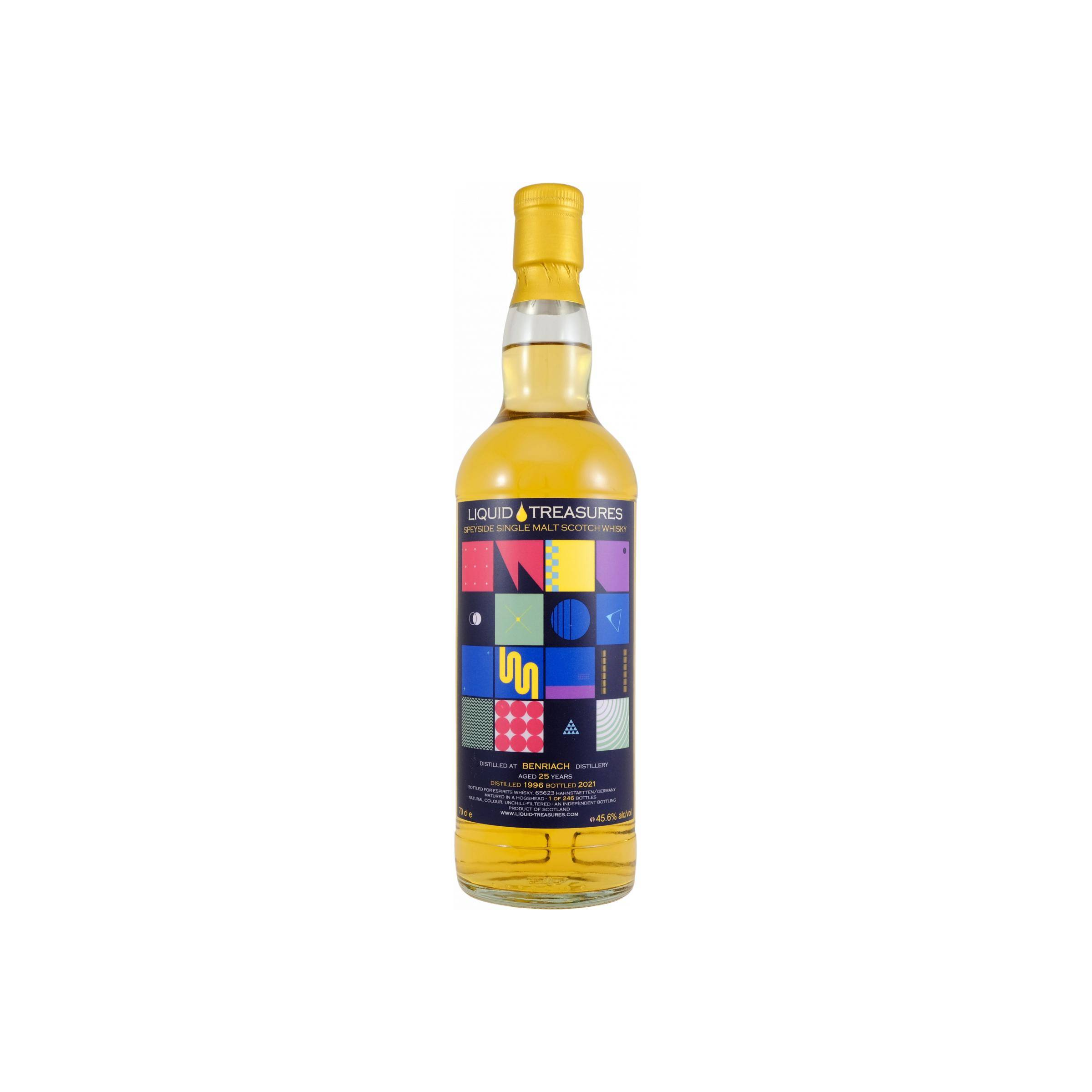 BenRiach 1996 25 Years Single Malt Whisky