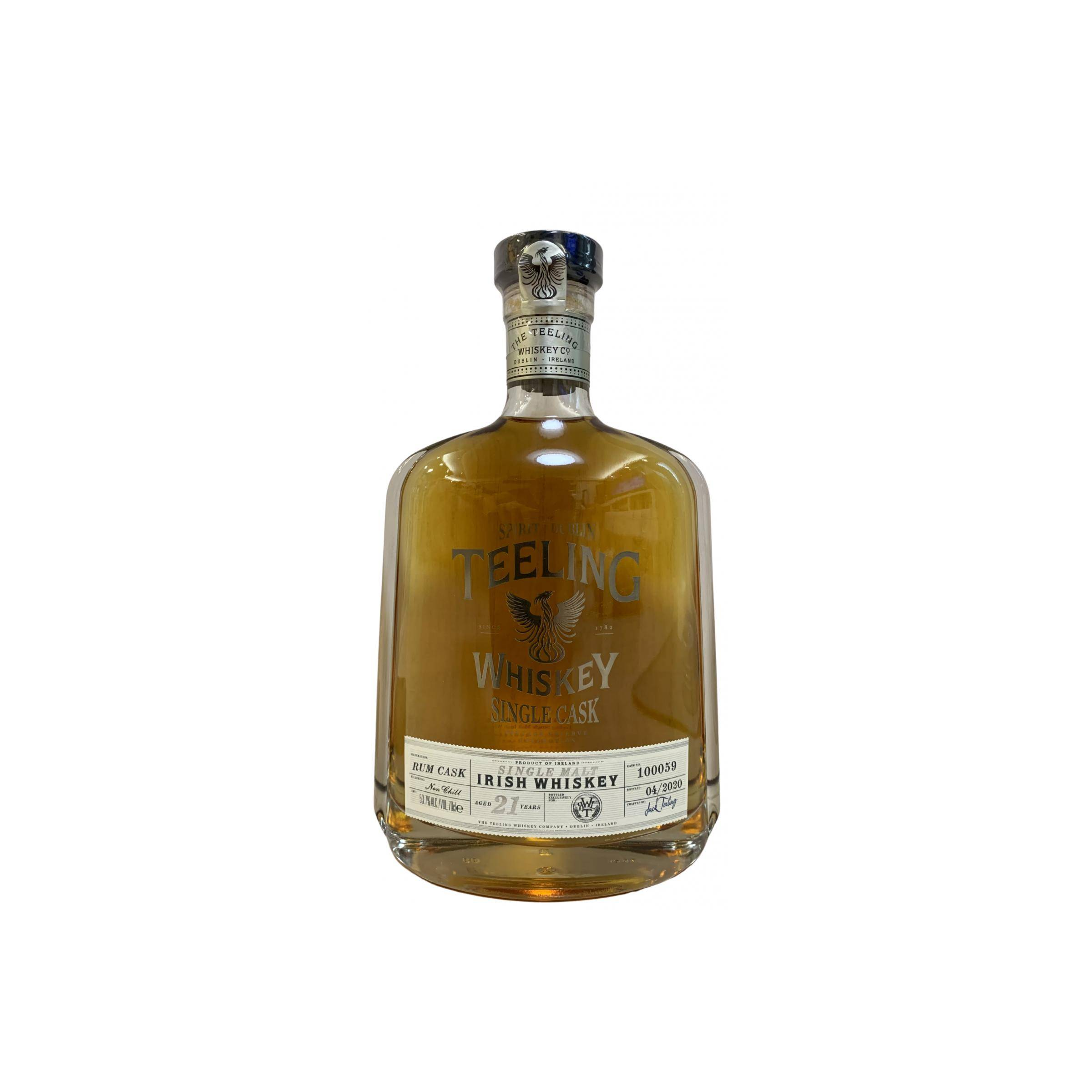 Teeling Single Cask 21 Years Single Malt Whisky