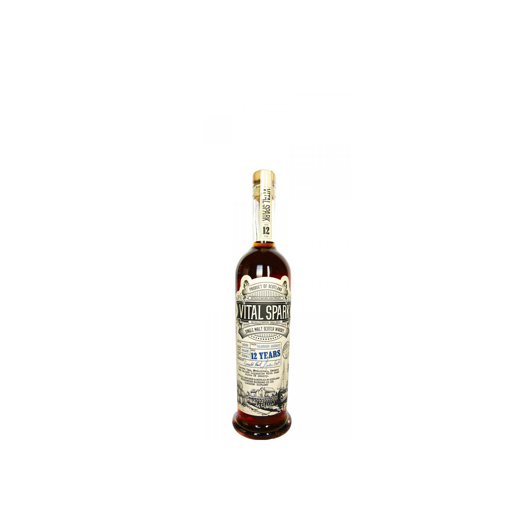 Meadowside Blending 12 Years Single Malt Whisky
