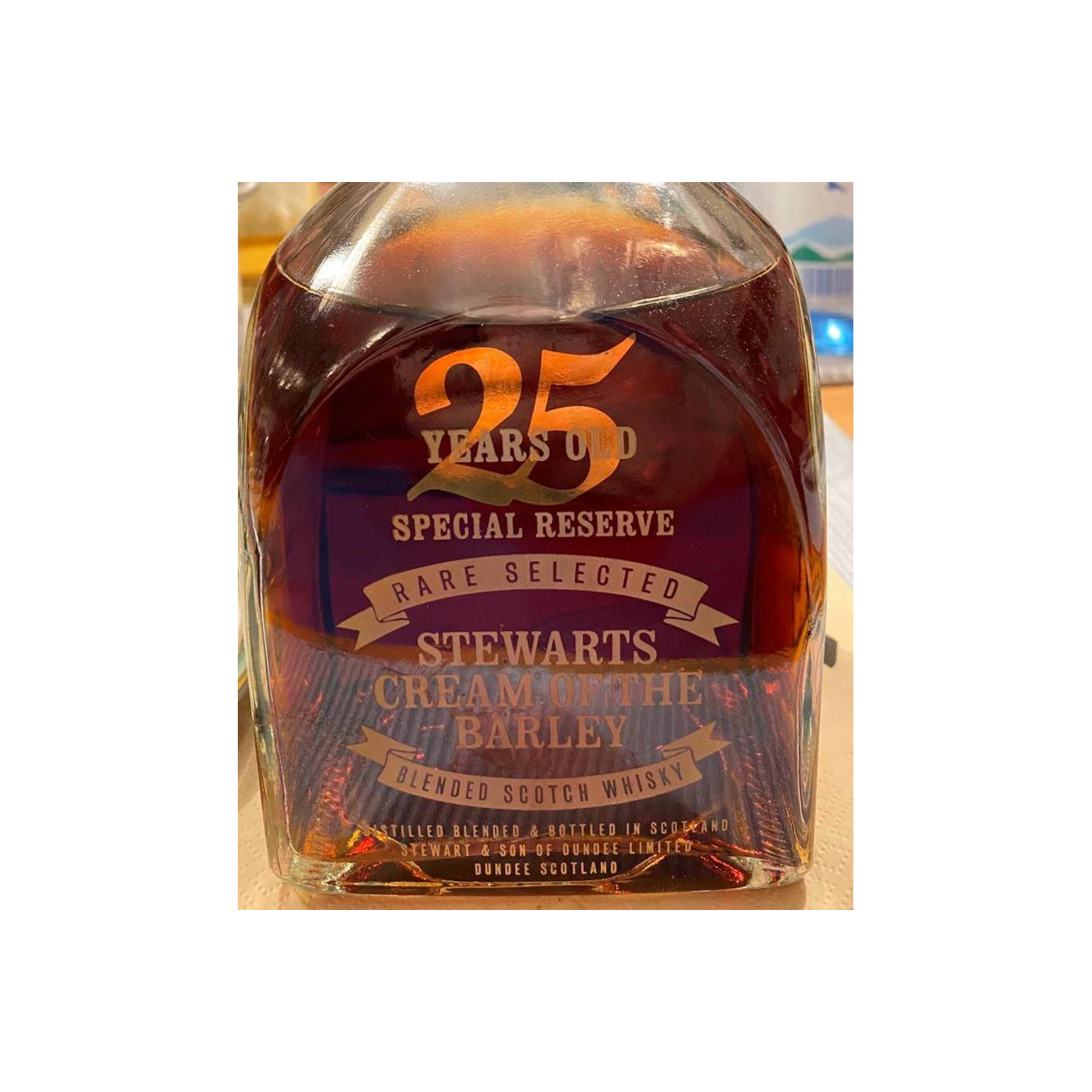 Stewarts Cream of the Barley 25-year-old