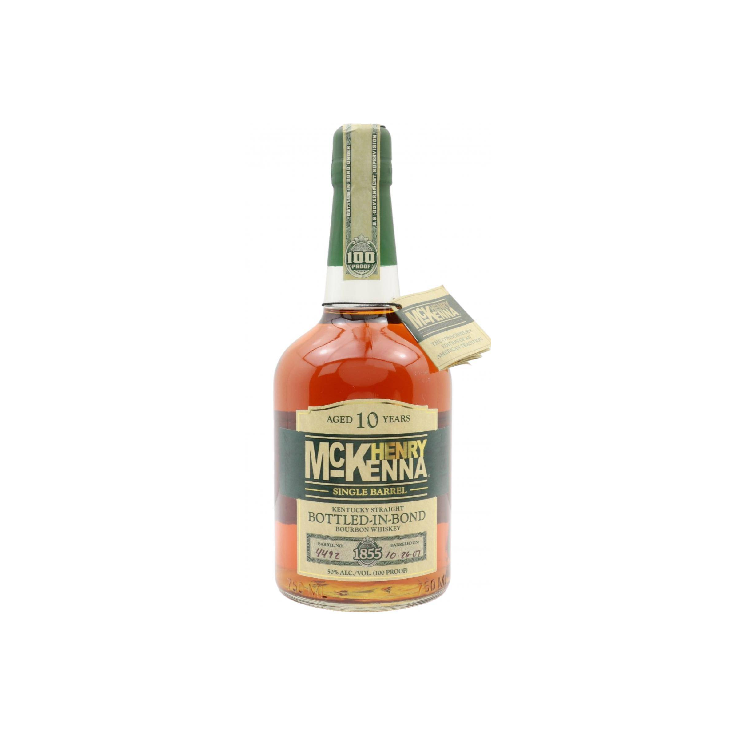 Henry McKenna Single Cask 2007 10 Years Bourbon Whisky