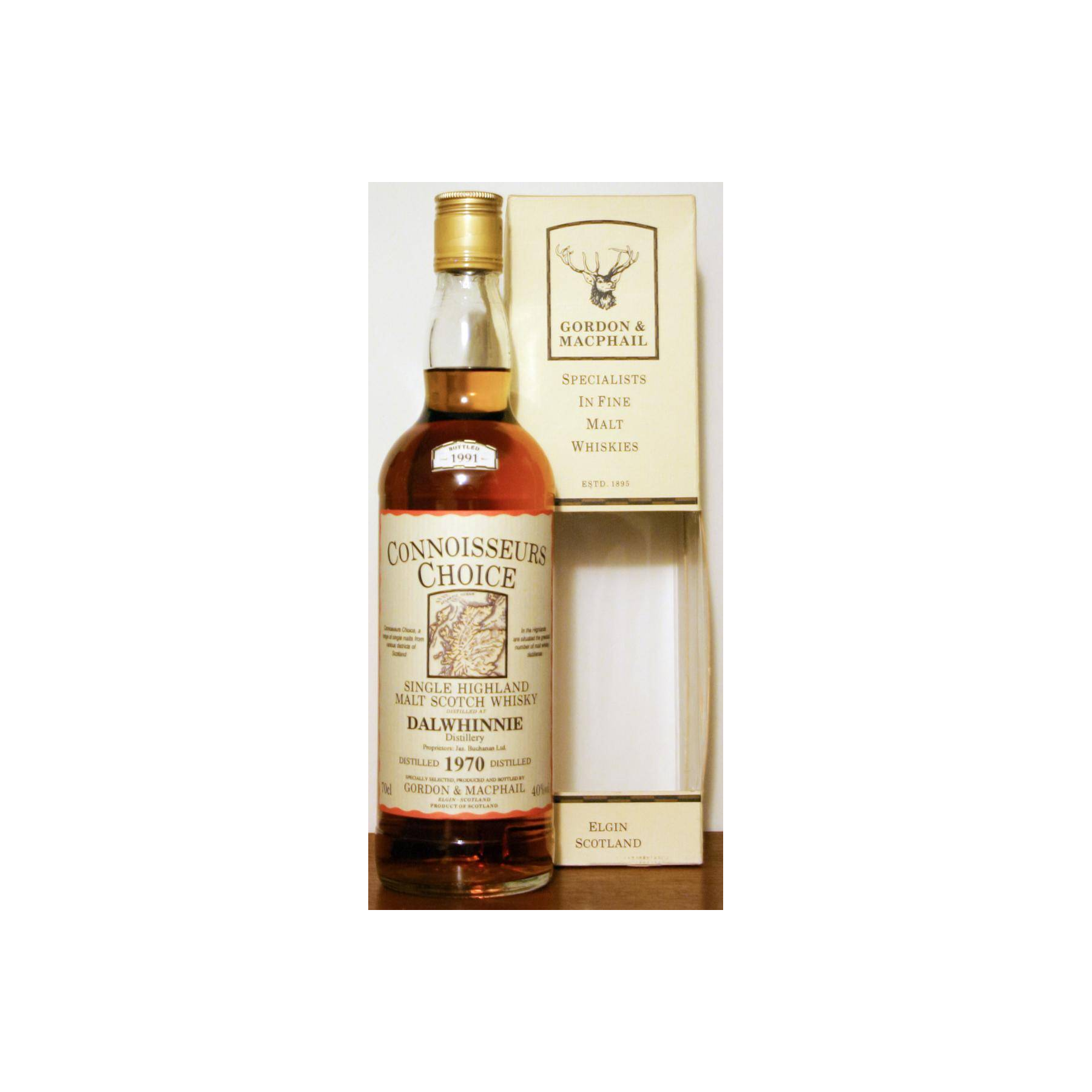 Dalwhinnie Connoisseurs Choice 1970 21 Years Single Malt Whisky 2