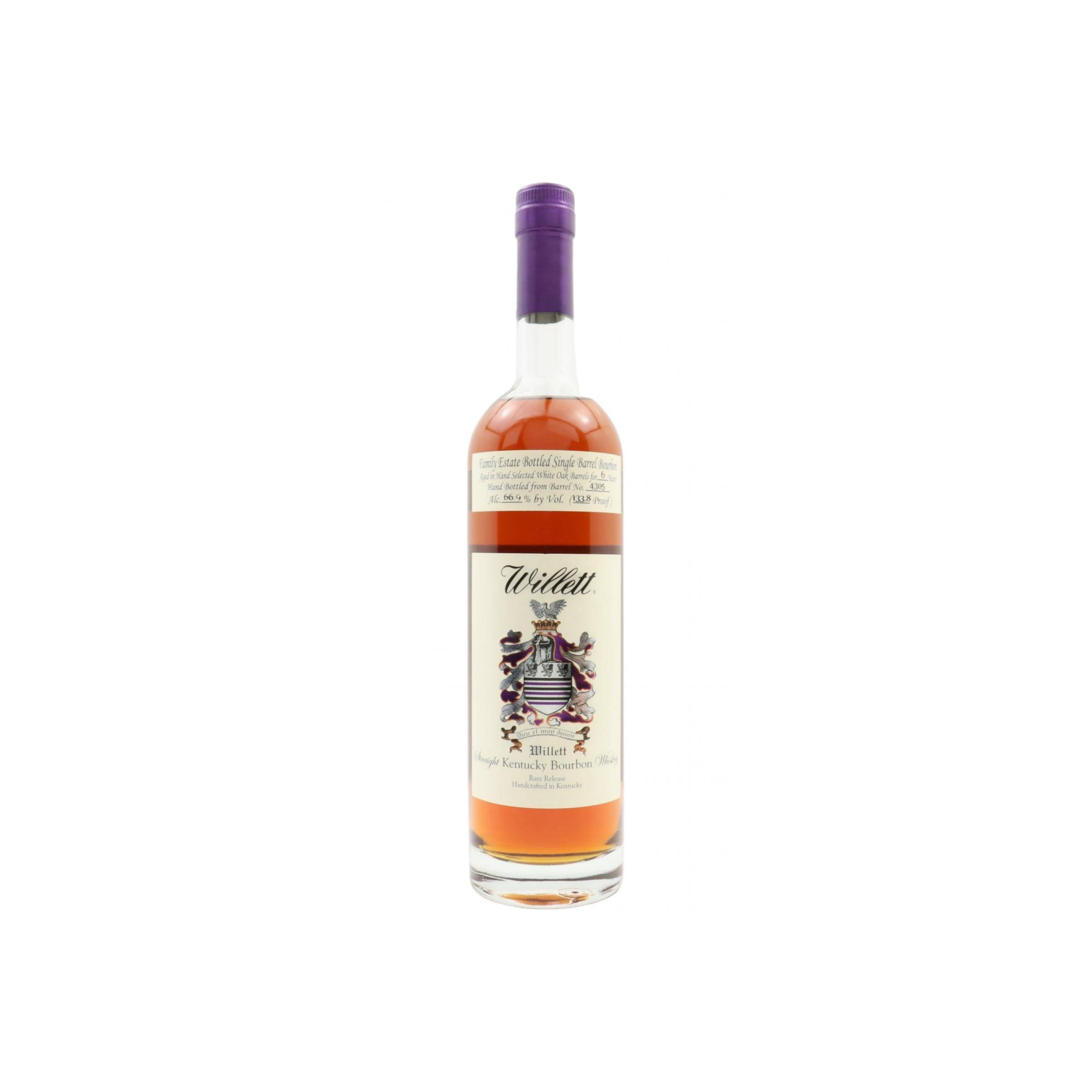 Willett Family Estate Bottled Single Barrel Bourbon 6 Years Bourbon Whisky