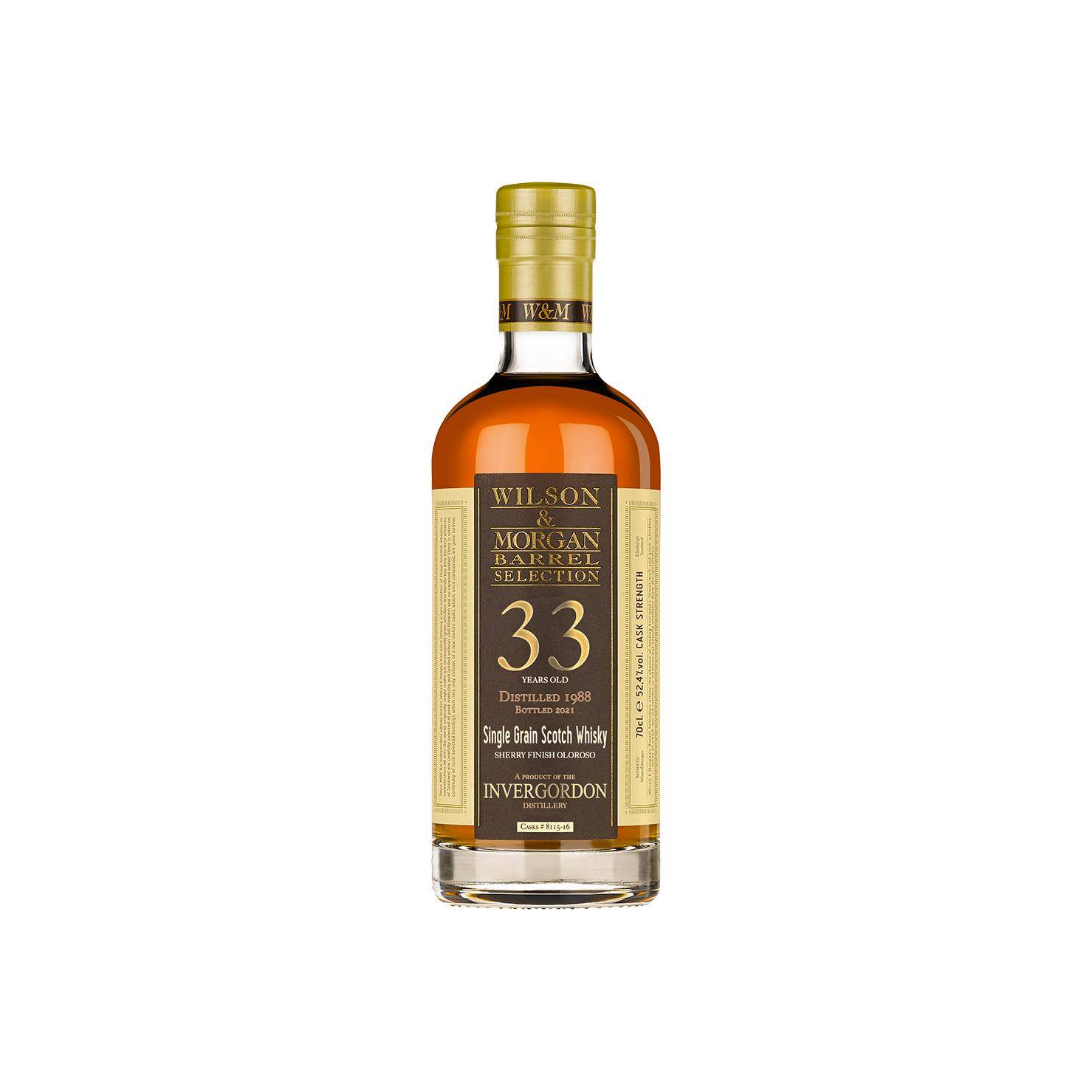 Invergordon 1988 33 Years Single Grain Whisky