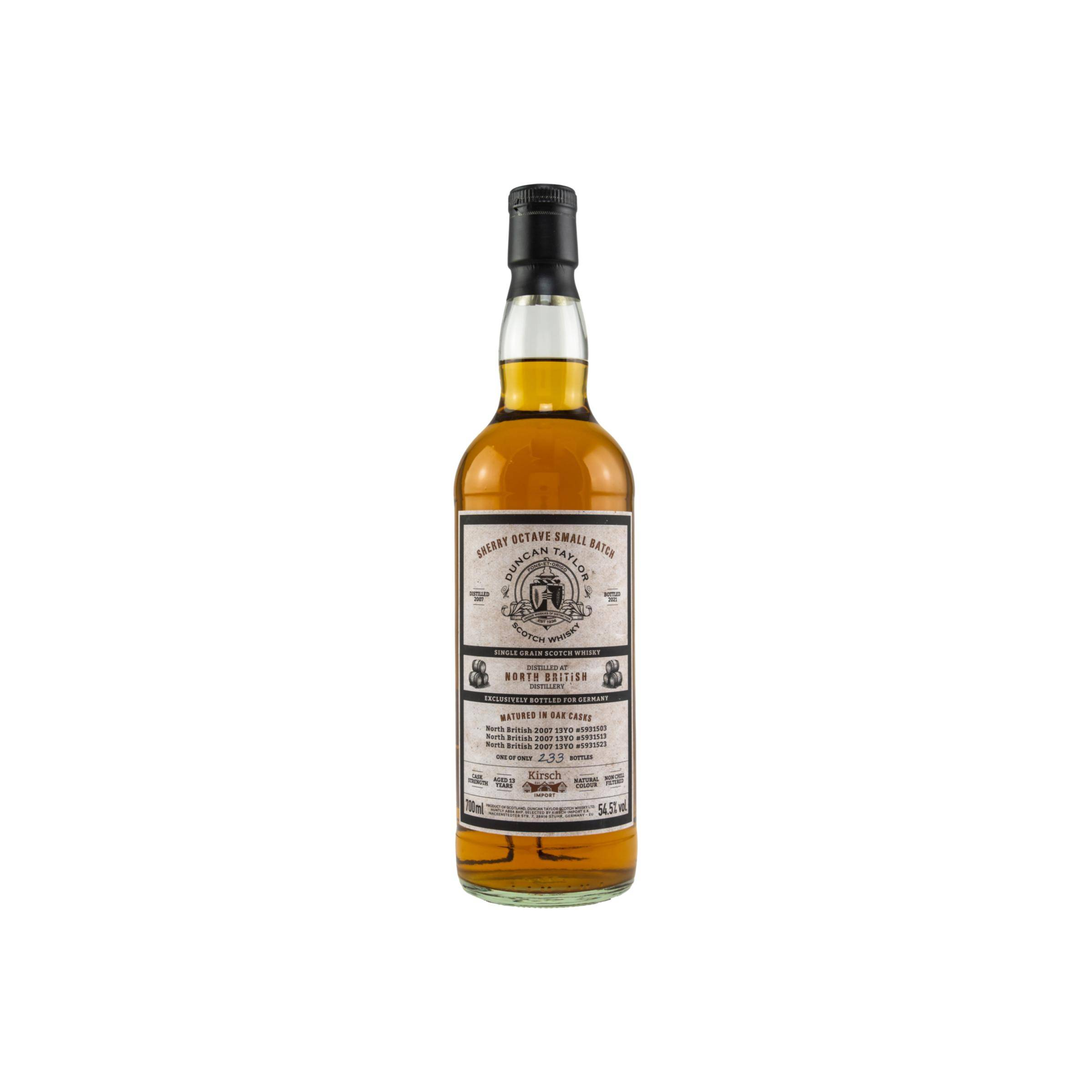 North British 2007 13 Years Single Grain Whisky