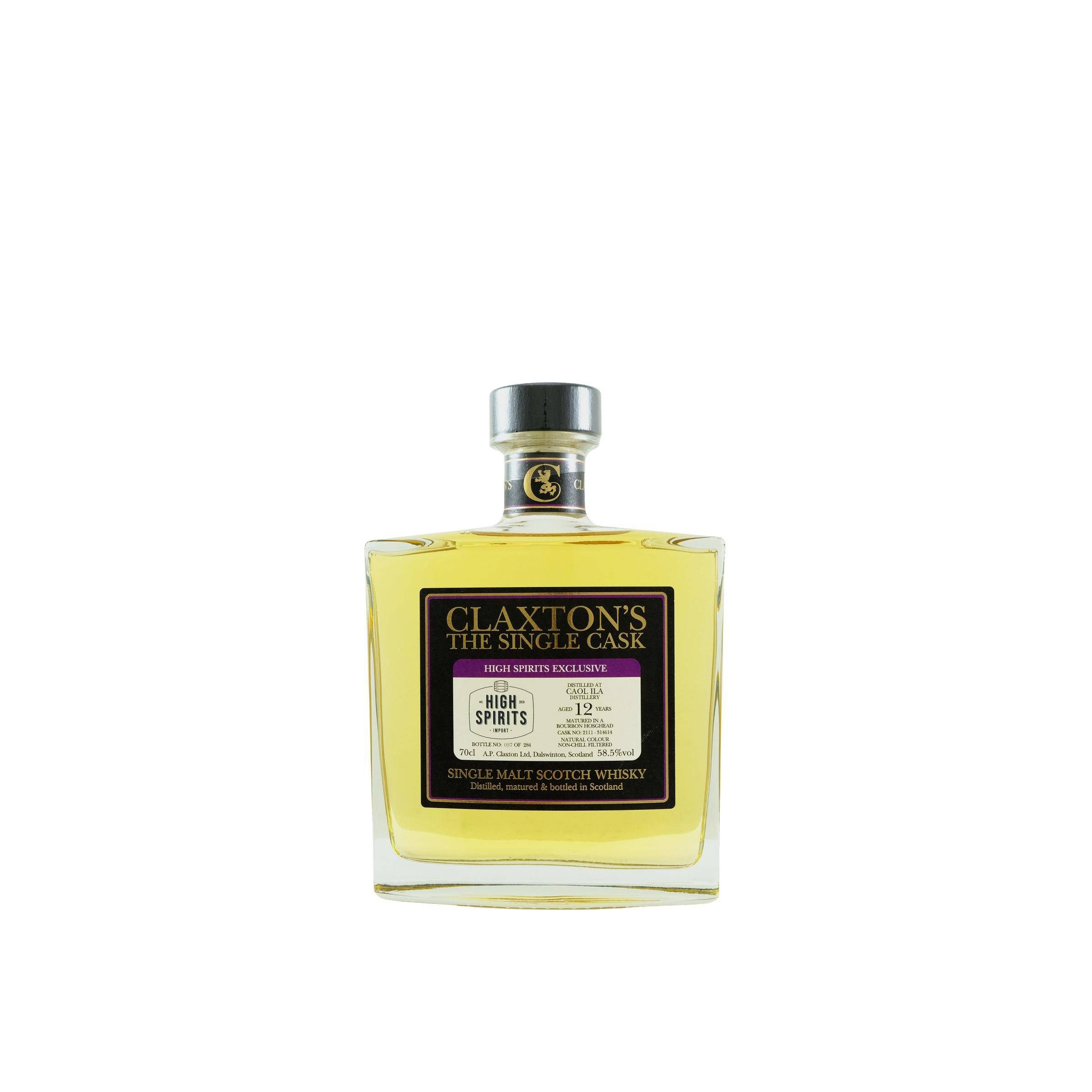 Caol Ila 2008 12 Years Single Malt Whisky