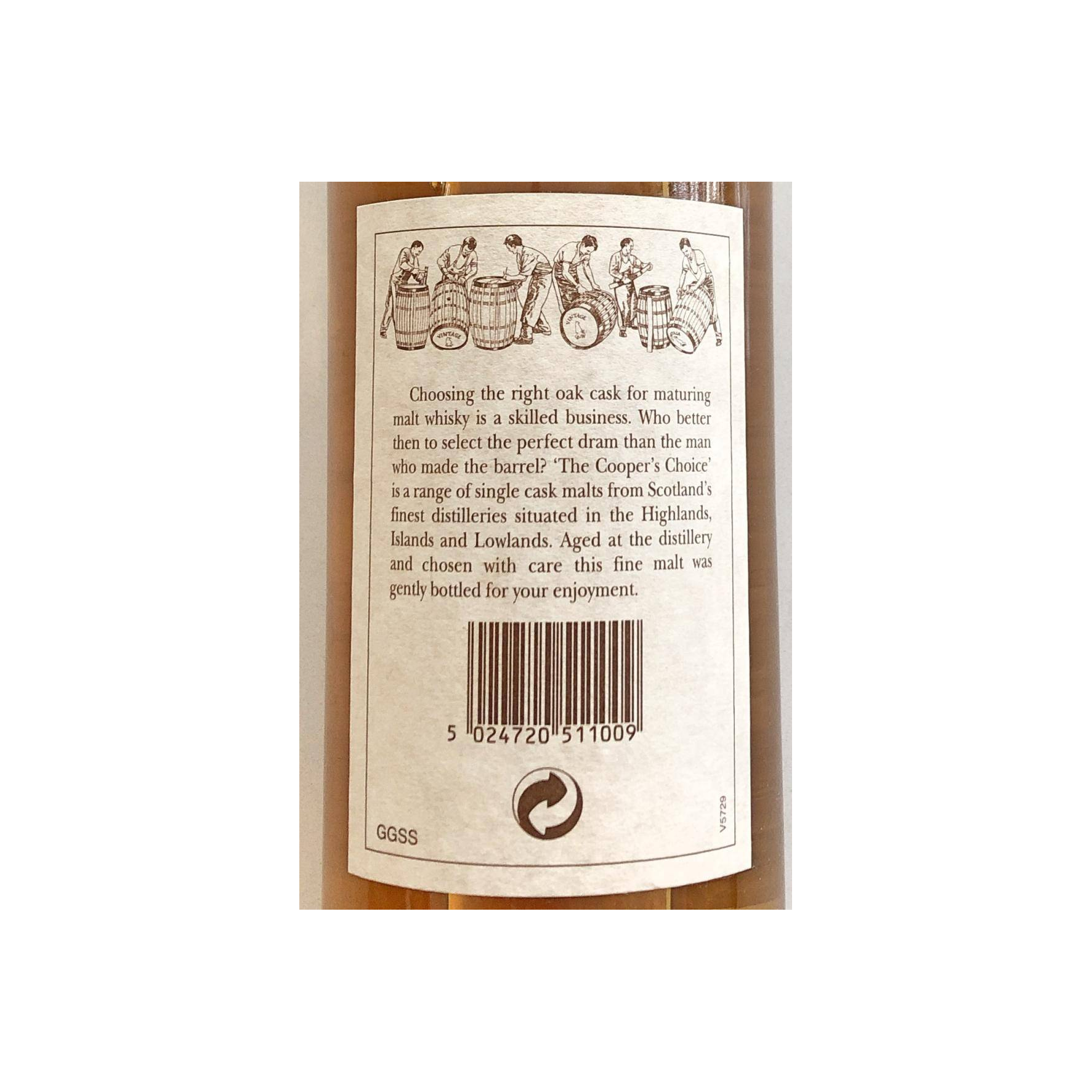 Glenglassaugh The Cooper's Choice 1976 28 Years Single Malt Whisky 2