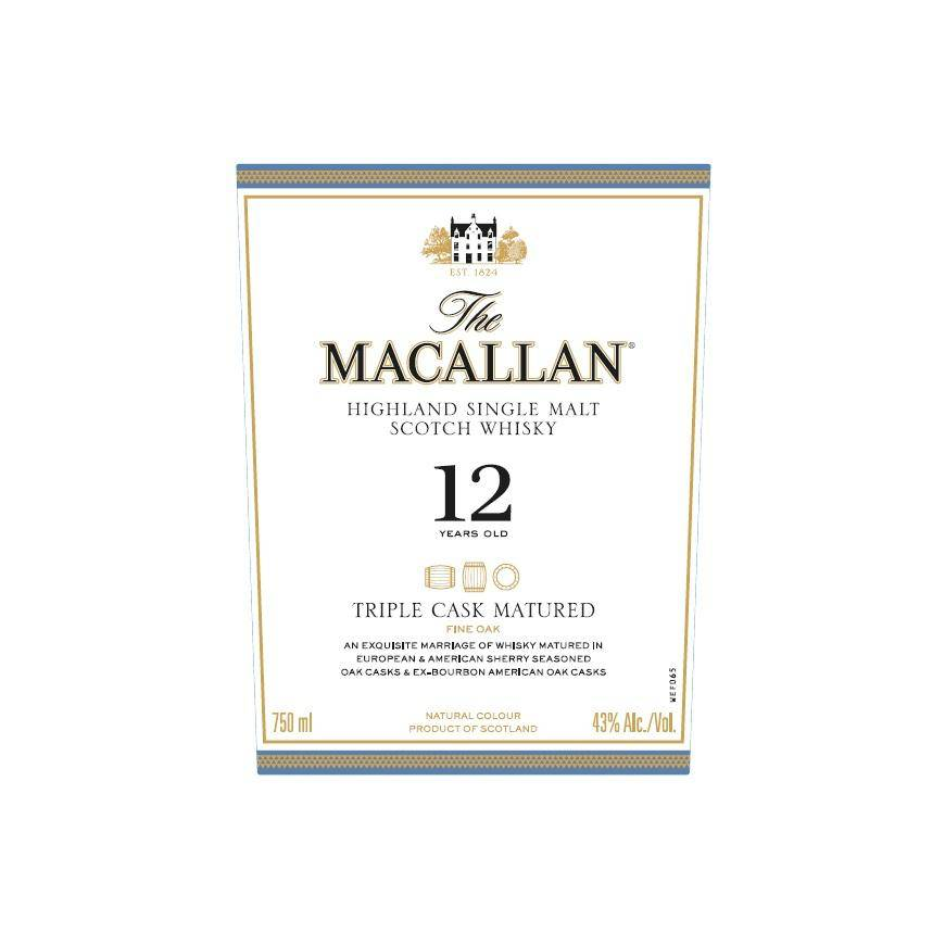 The Macallan 12 Years Single Malt Whisky