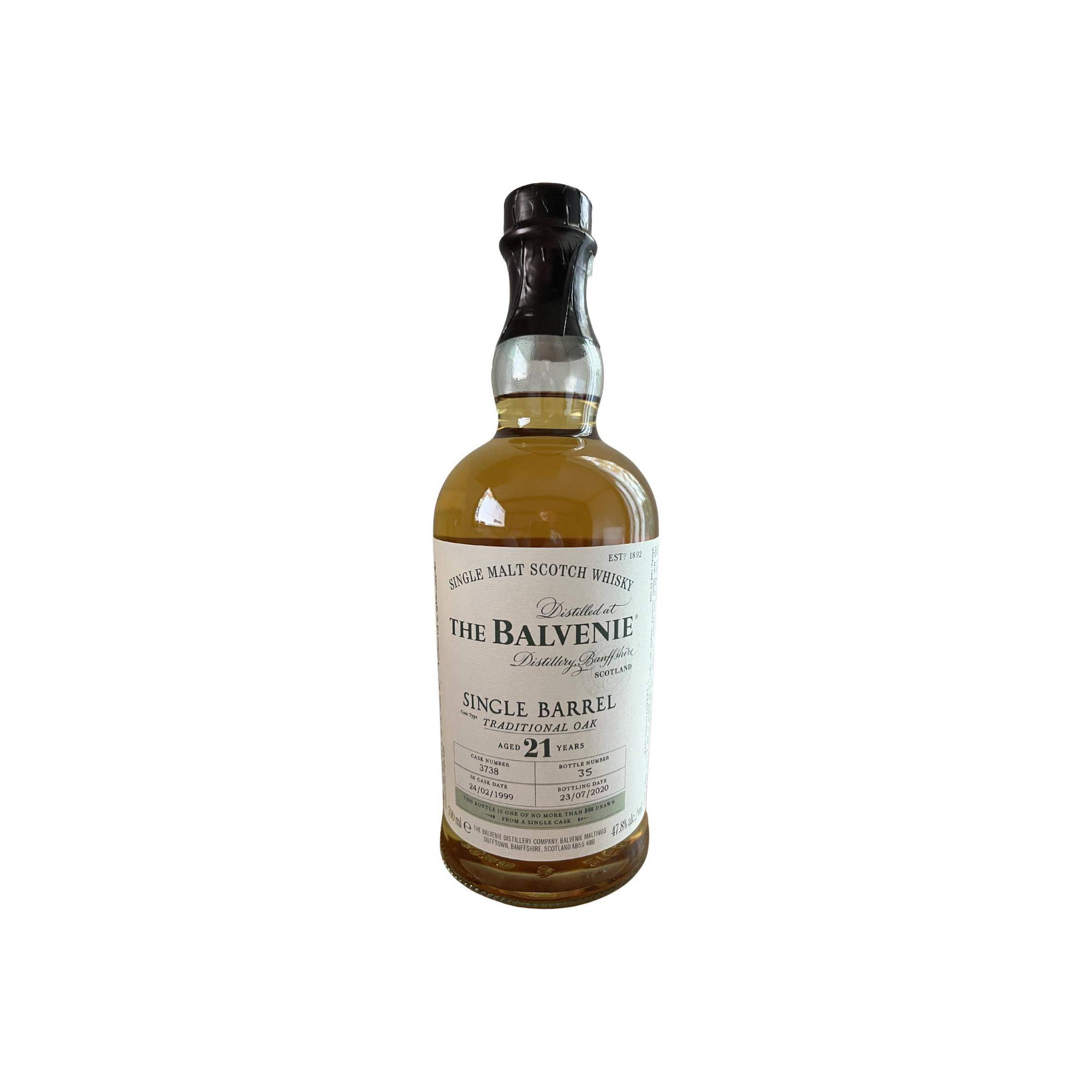 The Balvenie 1999 21 Years Single Malt Whisky