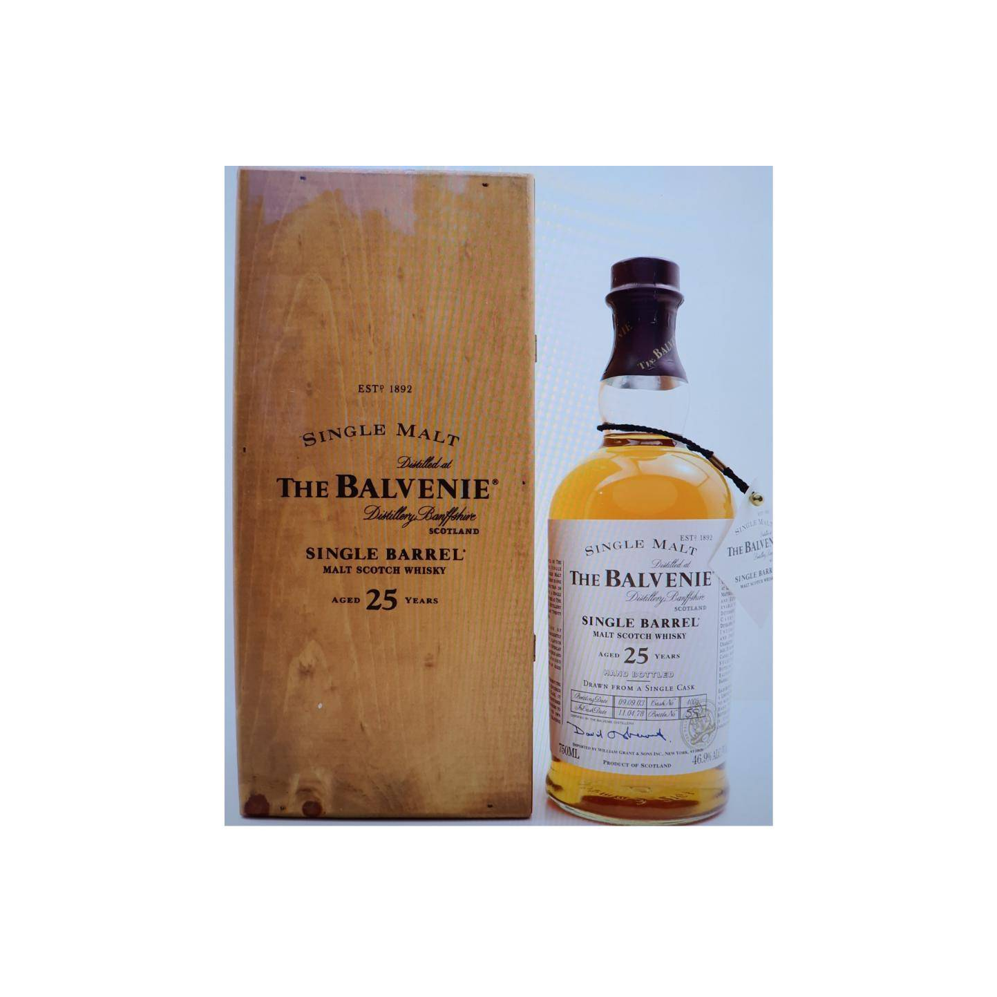 The Balvenie Single Cask 1978 25 Years Single Malt Whisky 3