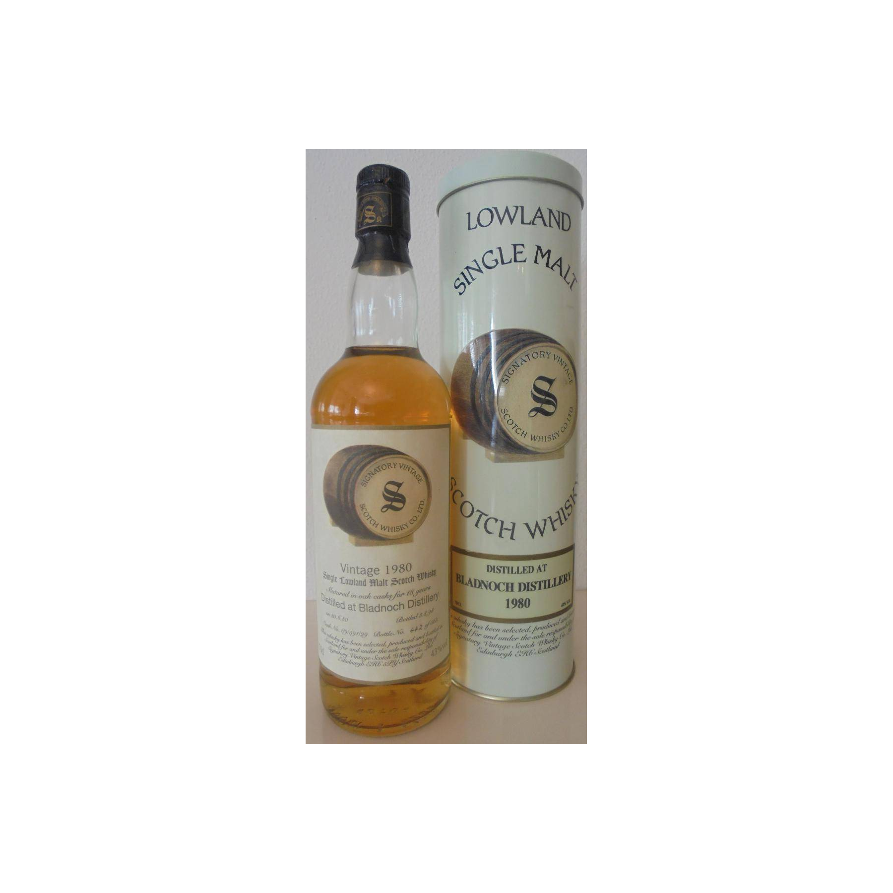 Bladnoch Vintage Collection 1980 18 Years Single Malt Whisky 3