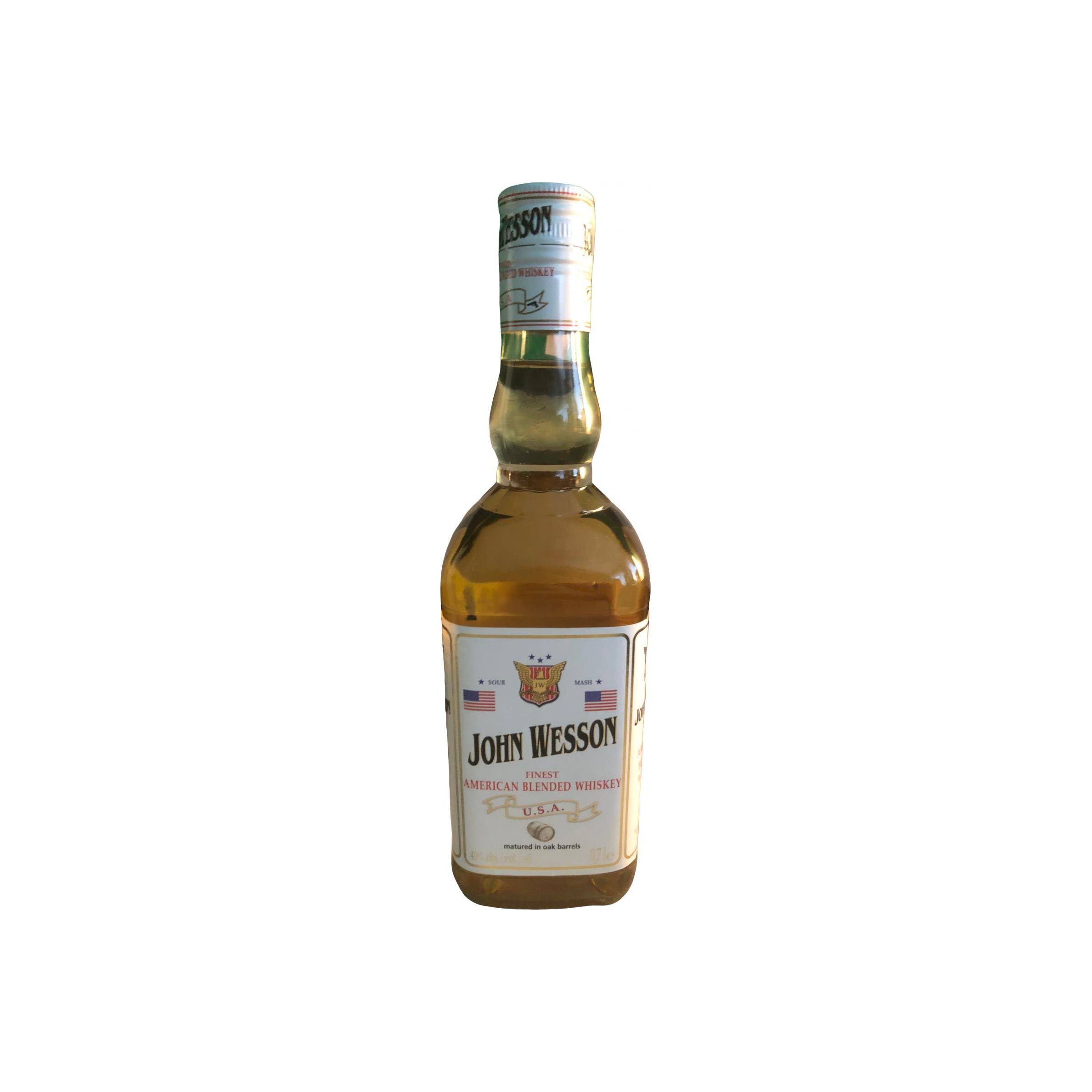 John Wesson Finest American Blended Whiskey