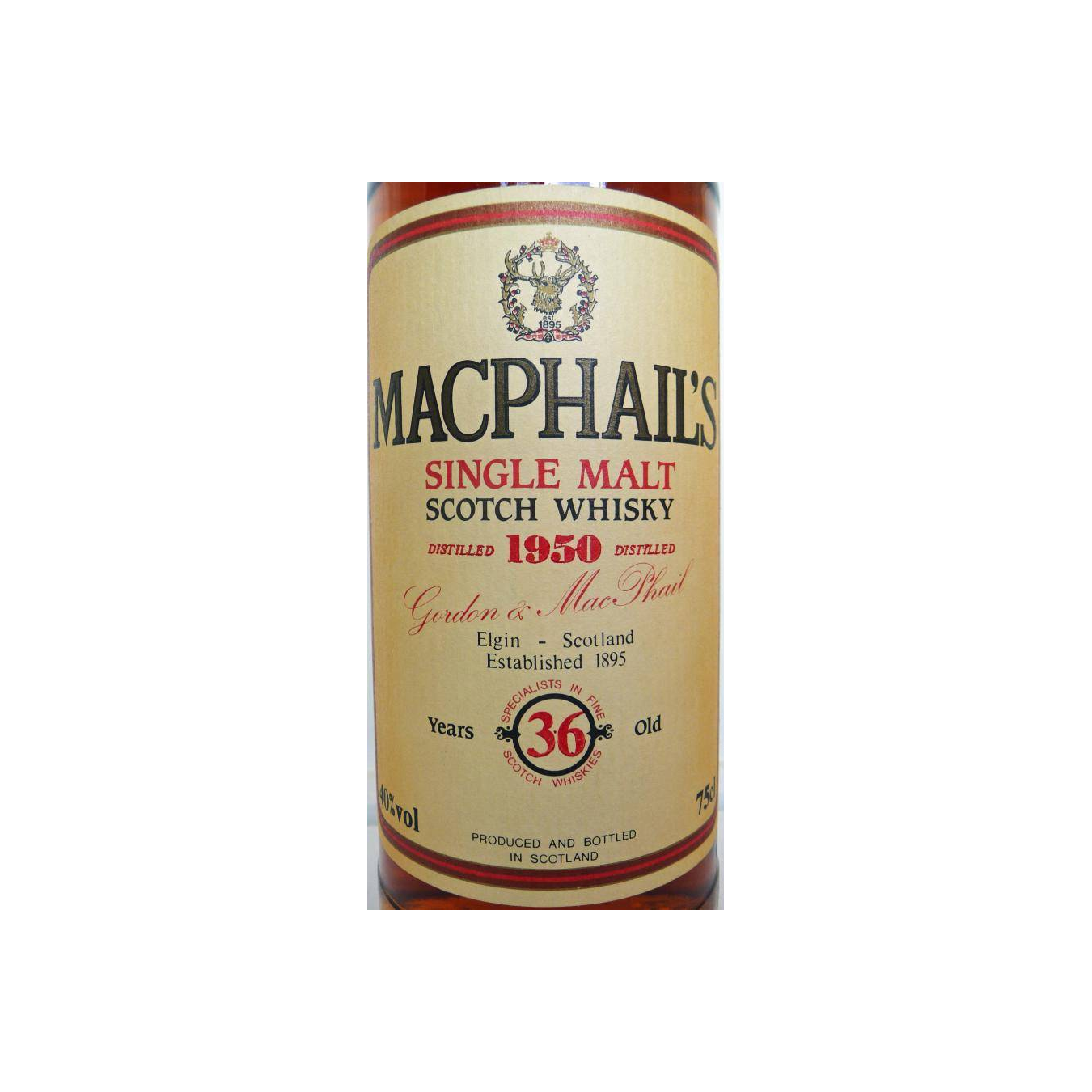 Gordon & MacPhail 1950 36 Years Single Malt Whisky 2