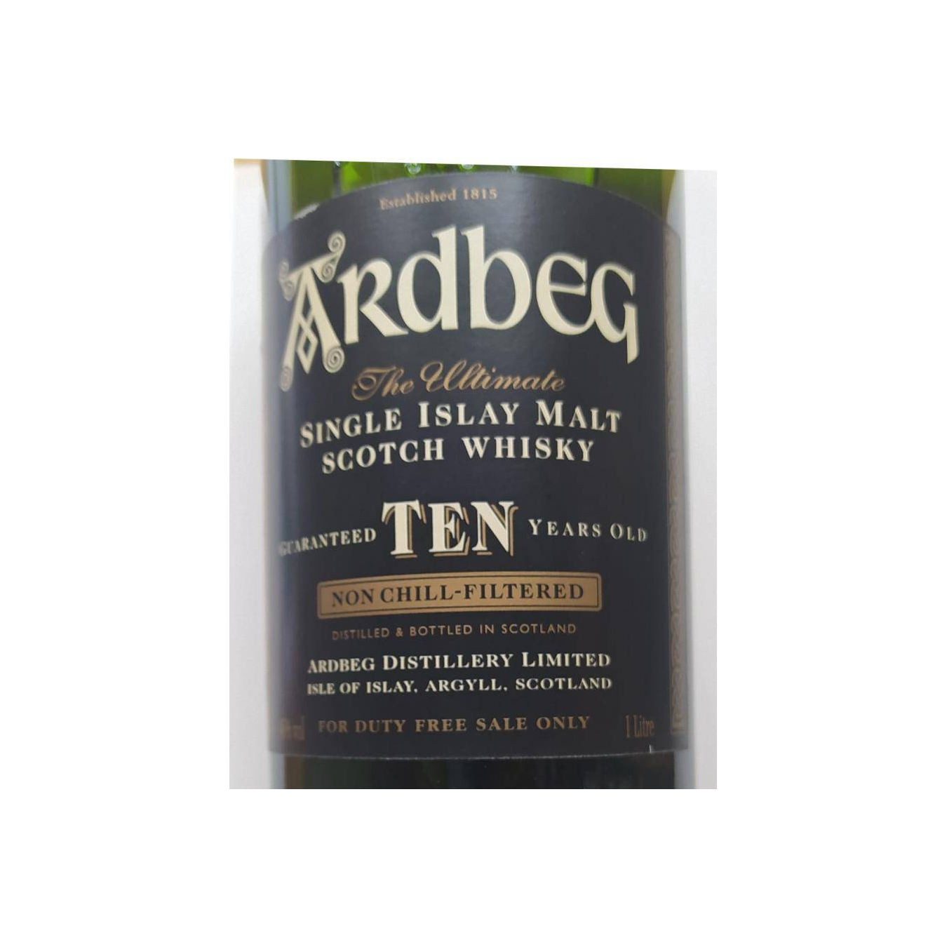 Ardbeg 10 Years Single Malt Whisky