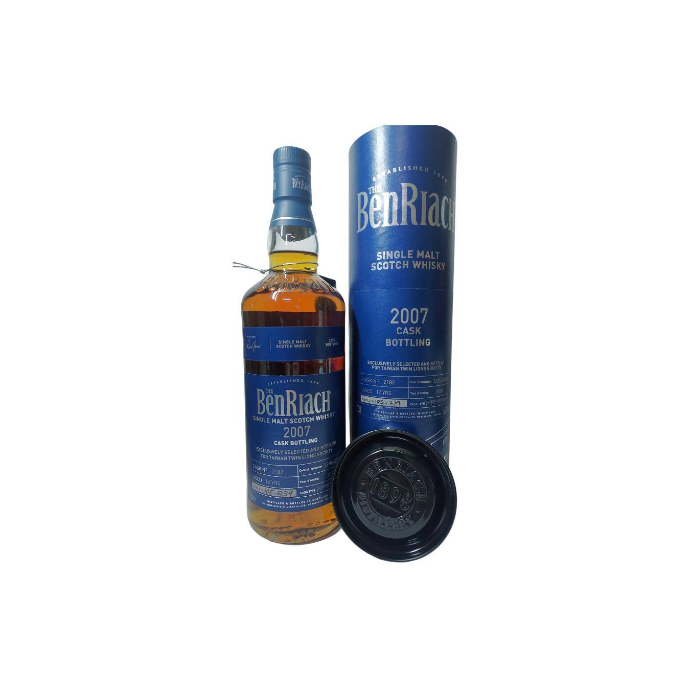 BenRiach 2007 12 Years Single Malt Whisky