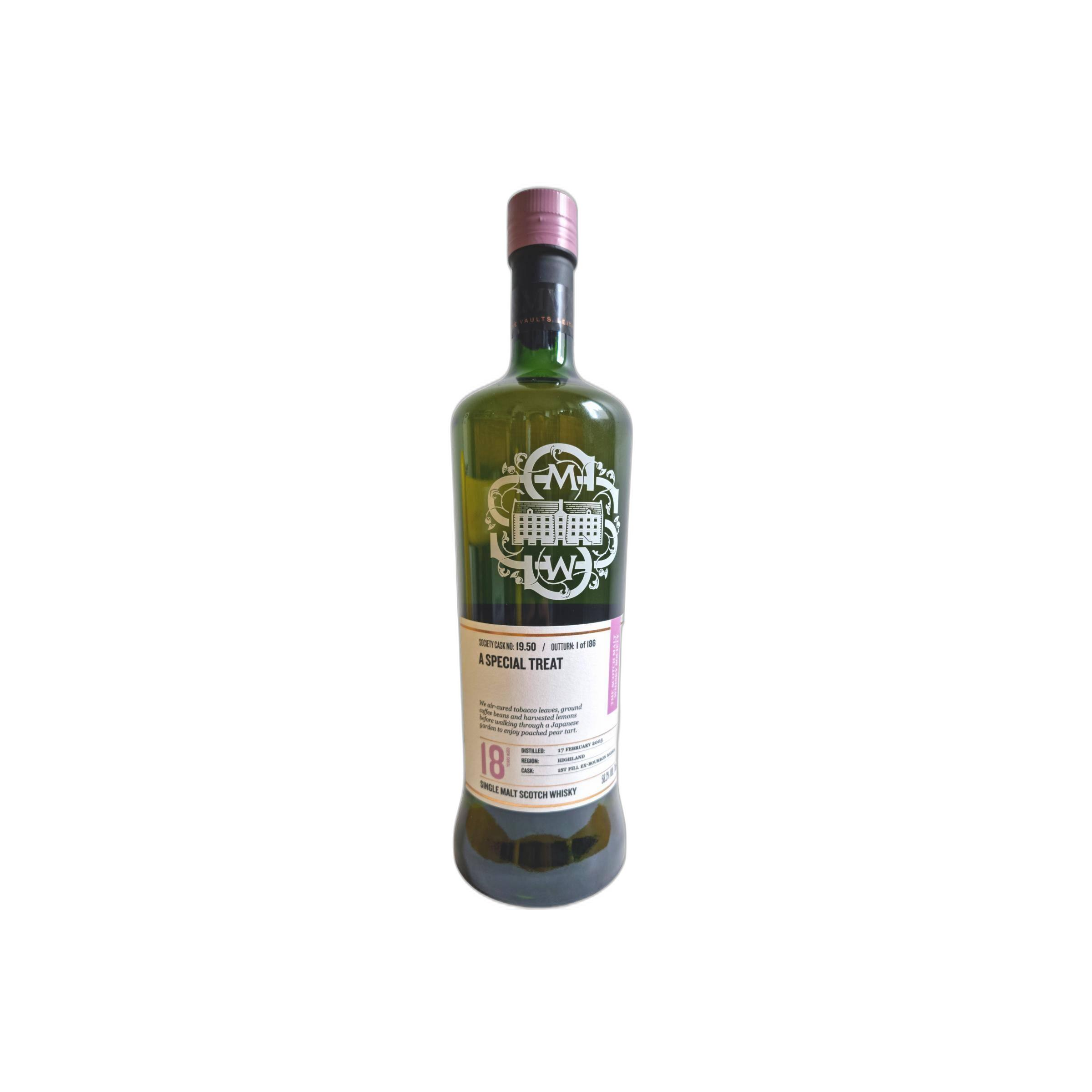 The Scotch Malt Whisky Society 2003 18 Years Single Malt Whisky