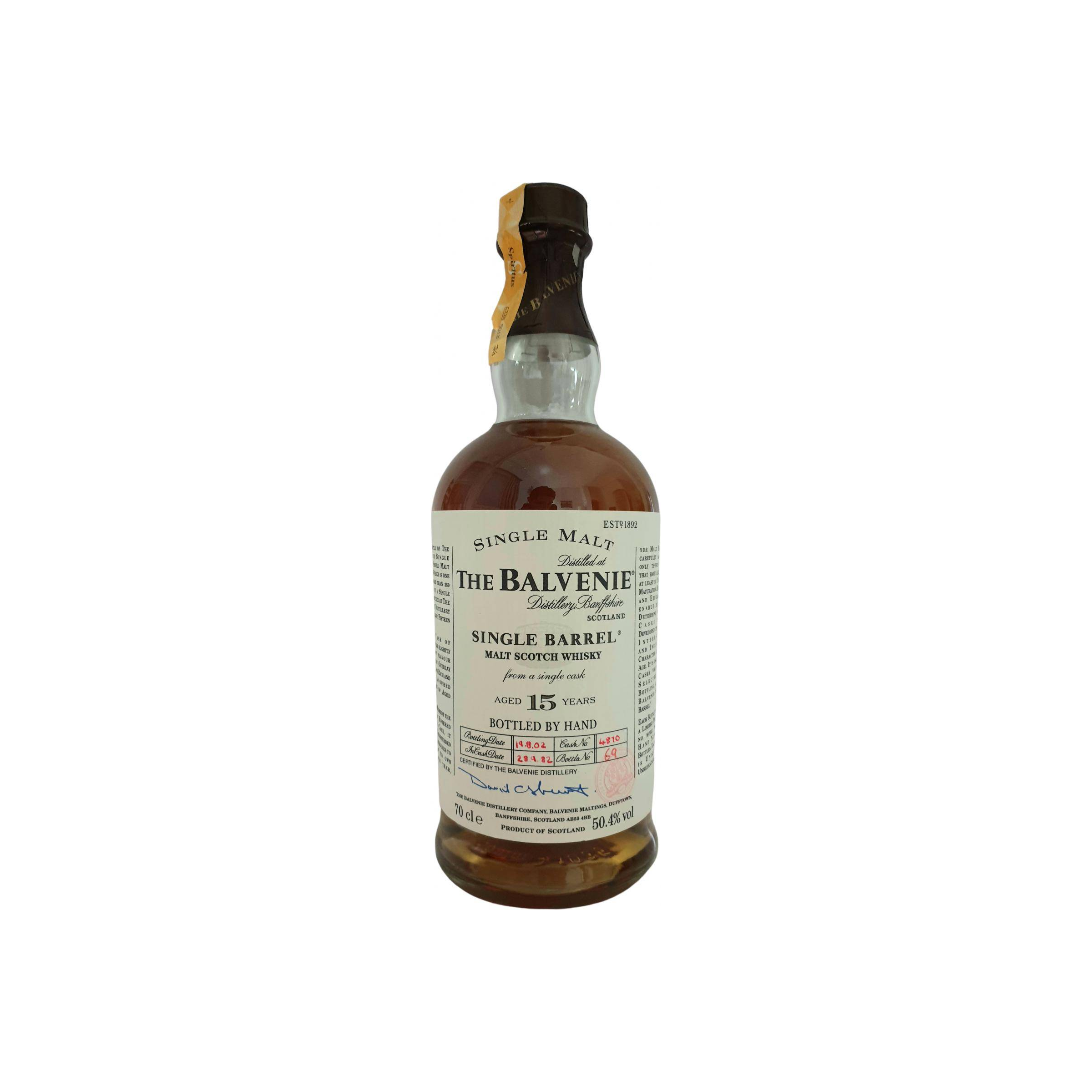 The Balvenie Single Cask 1982 15 Years Single Malt Whisky