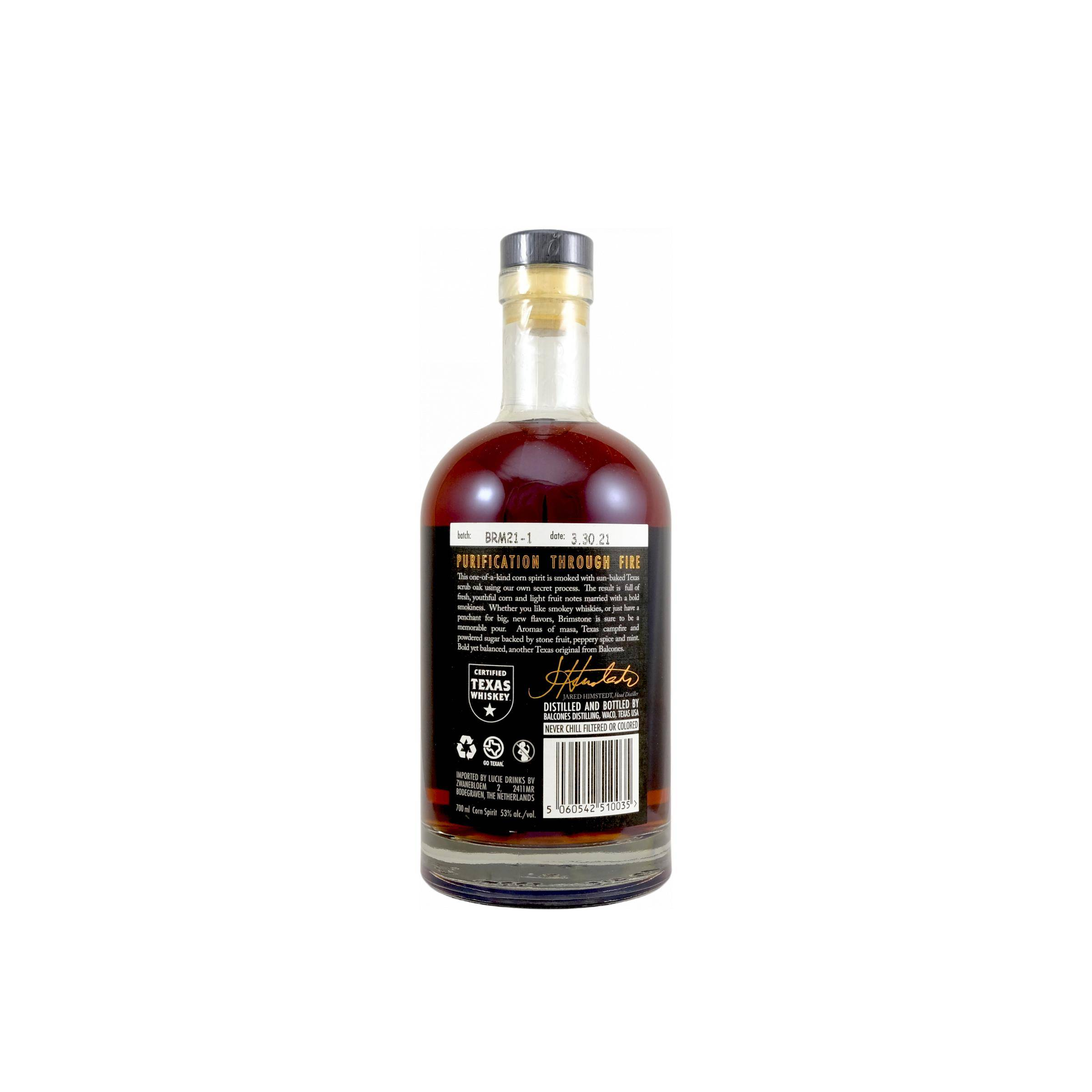Balcones Corn Whisky 2