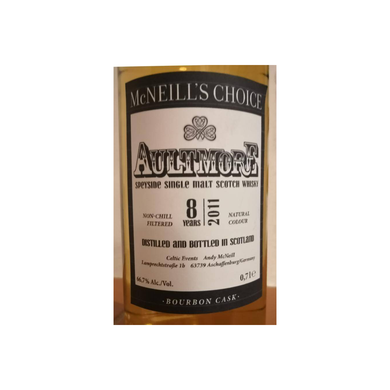 Aultmore 2011 8 Years Single Malt Whisky 2