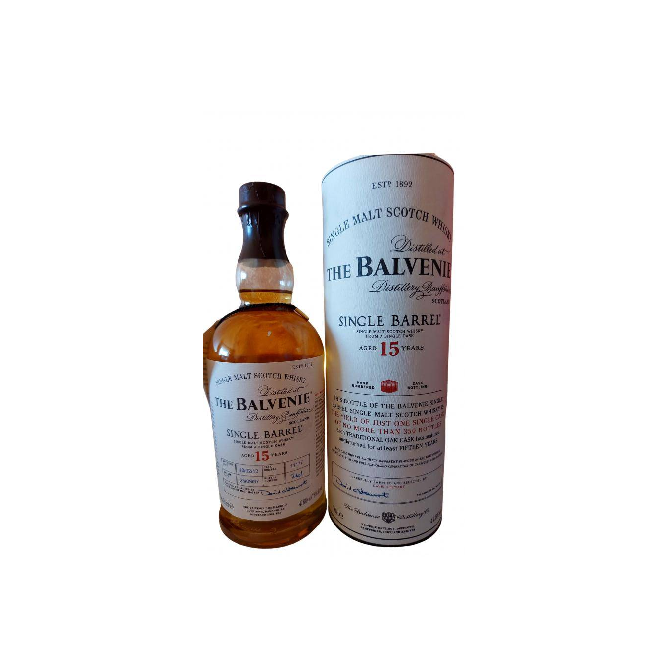 The Balvenie Single Cask 1997 15 Years Single Malt Whisky