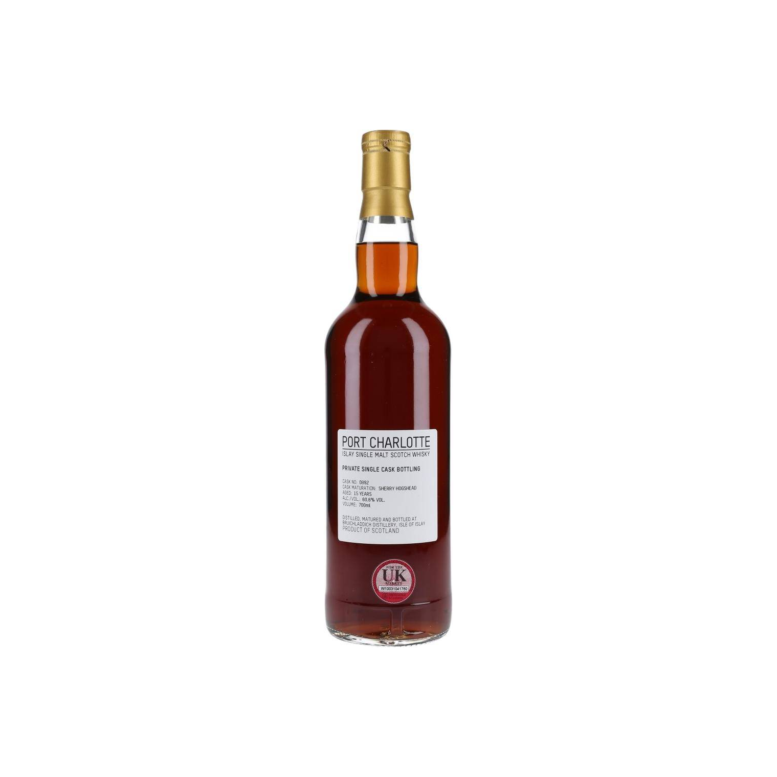 Port Charlotte 15 Years Single Malt Whisky