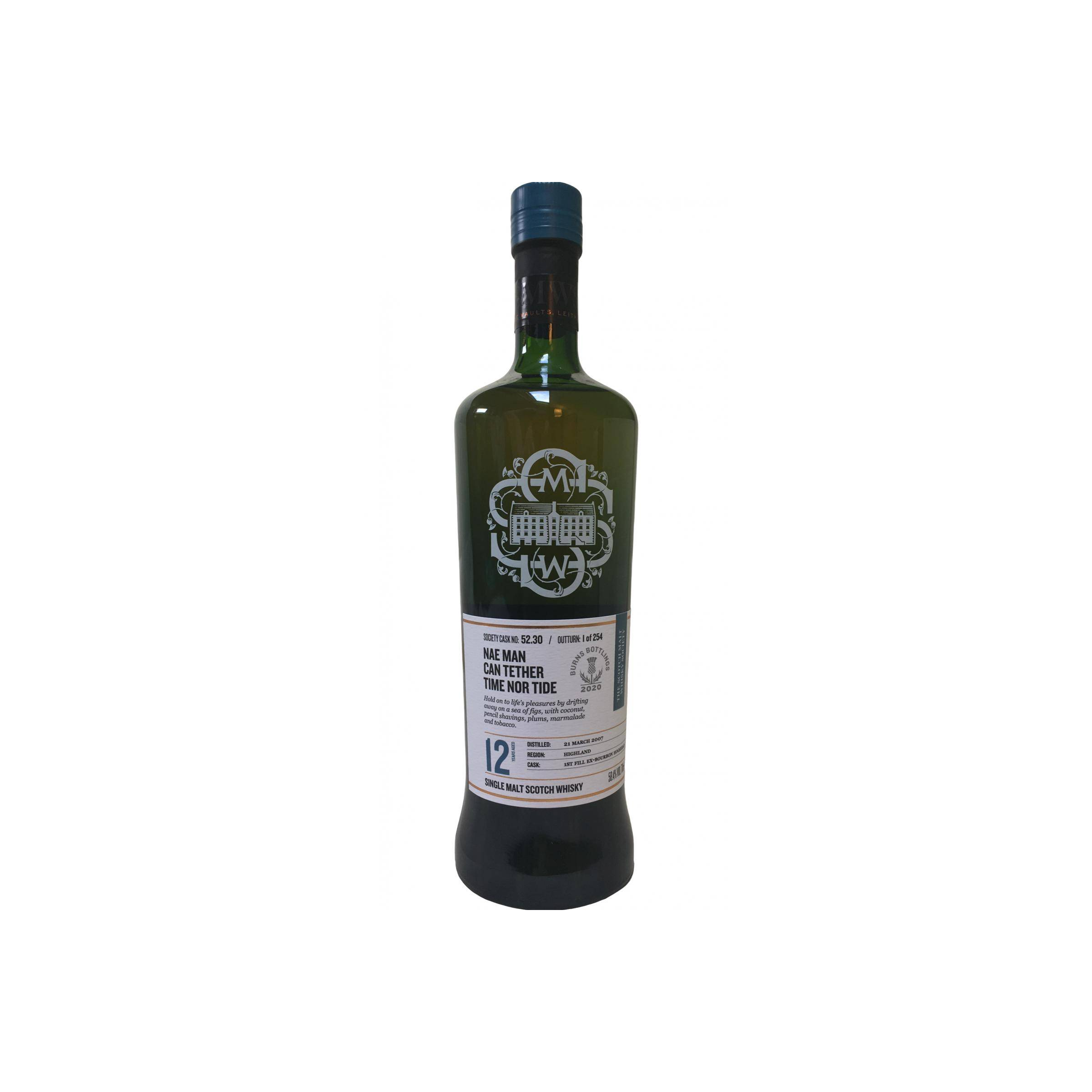 The Scotch Malt Whisky Society 2007 12 Years Single Malt Whisky