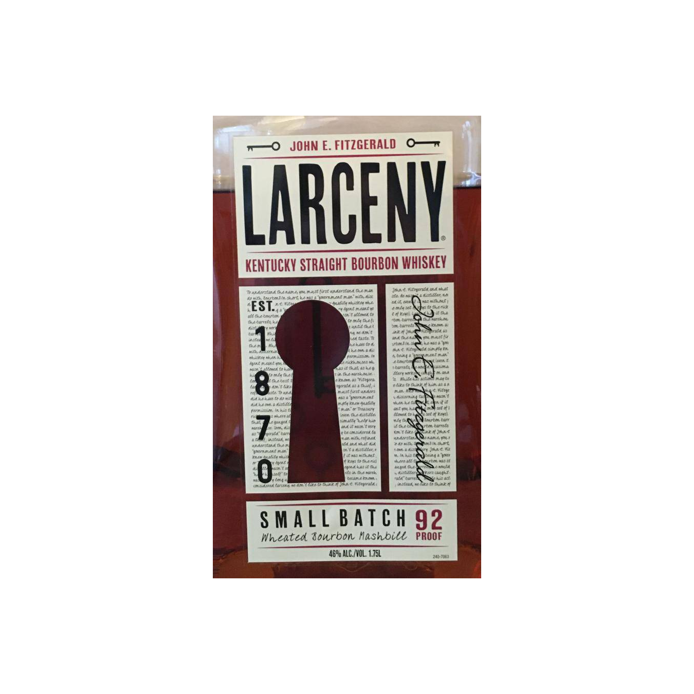 John E. Fitzgerald Larceny 1870
