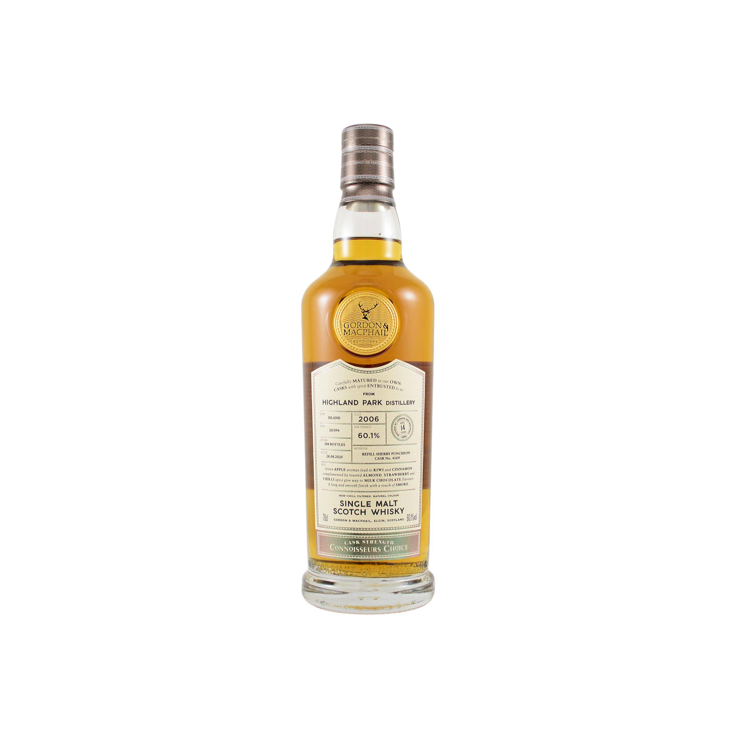 Highland Park Connoisseurs Choice - Cask Strength 2006 14 Years Single Malt Whisky