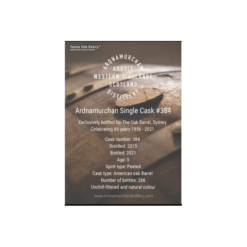 Ardnamurchan 2015 5 Years Single Malt Whisky 2