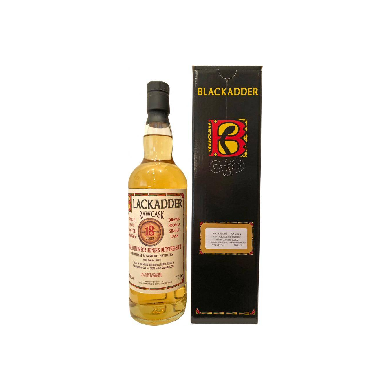 Bowmore Raw Cask 2002 18 Years Single Malt Whisky 2