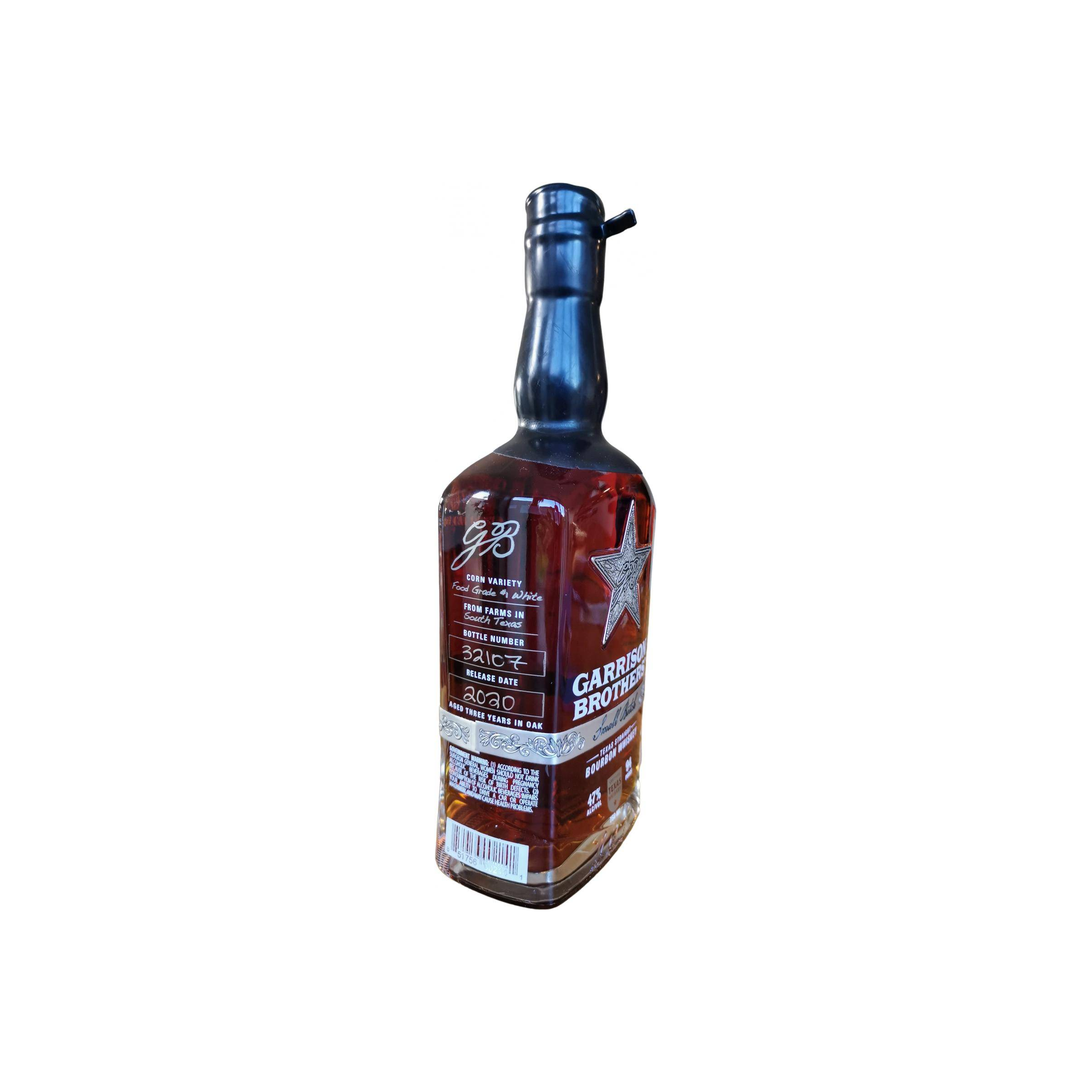 Garrison Brothers Texas Straight Bourbon Whiskey 2
