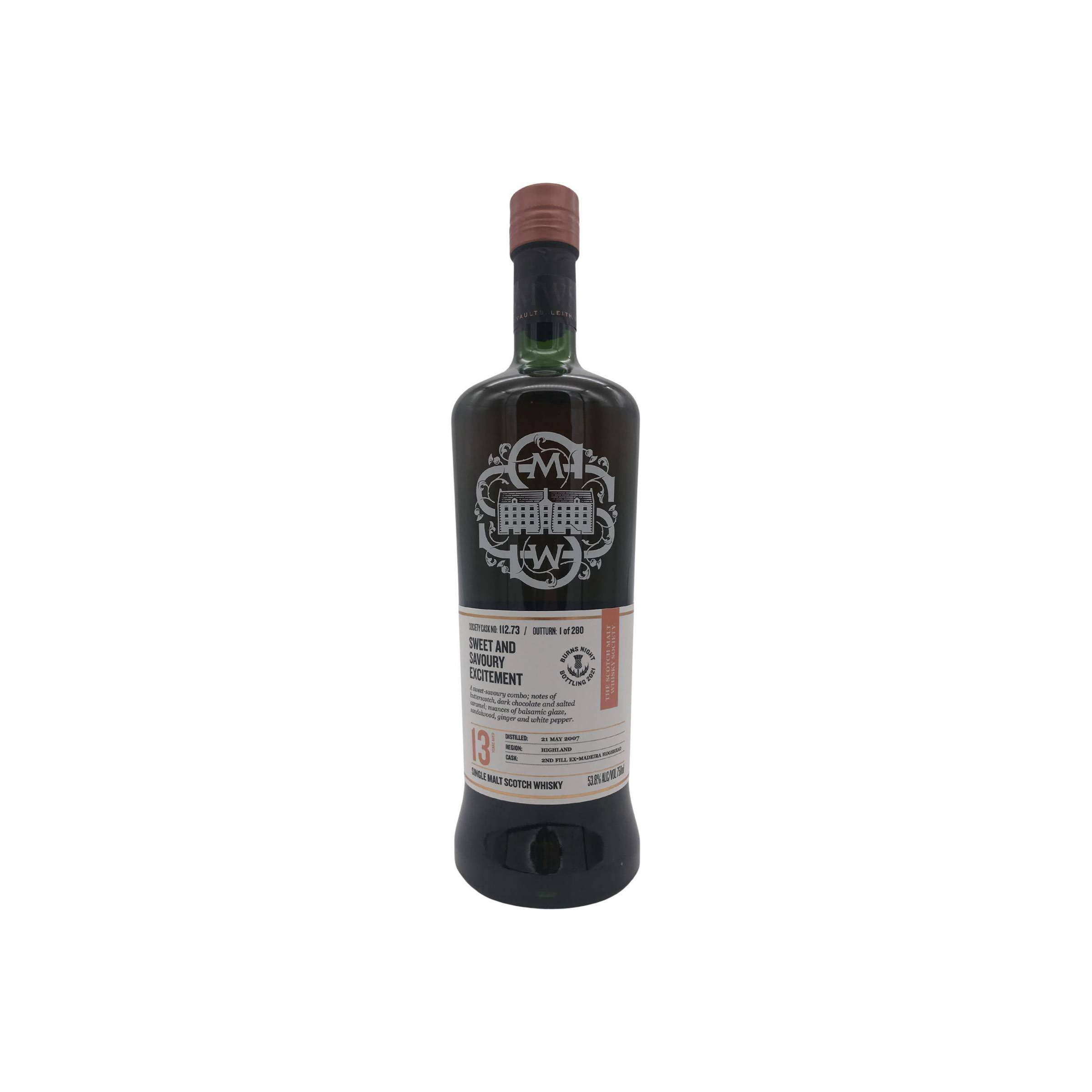 The Scotch Malt Whisky Society 2007 13 Years Single Malt Whisky