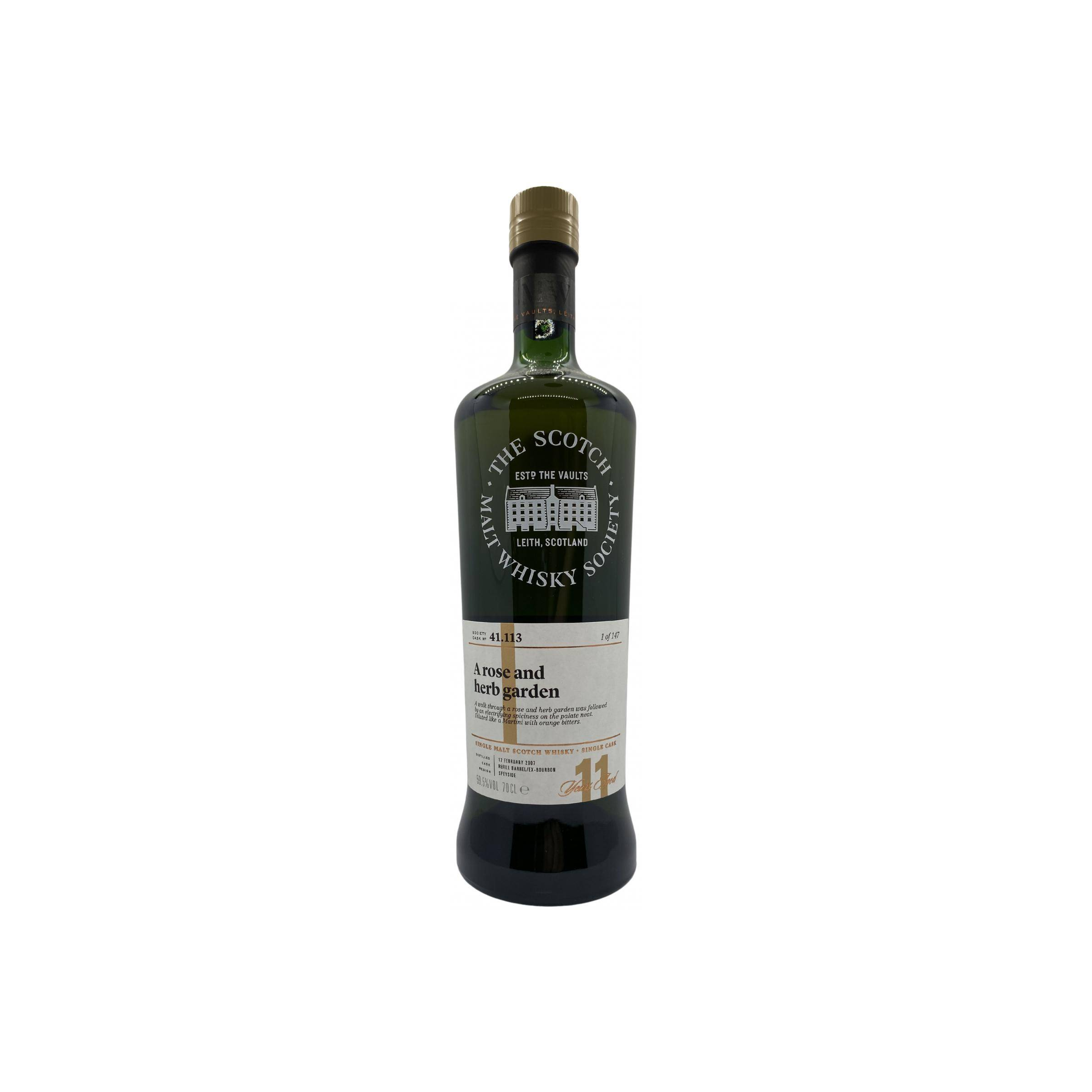 The Scotch Malt Whisky Society 2007 11 Years Single Malt Whisky