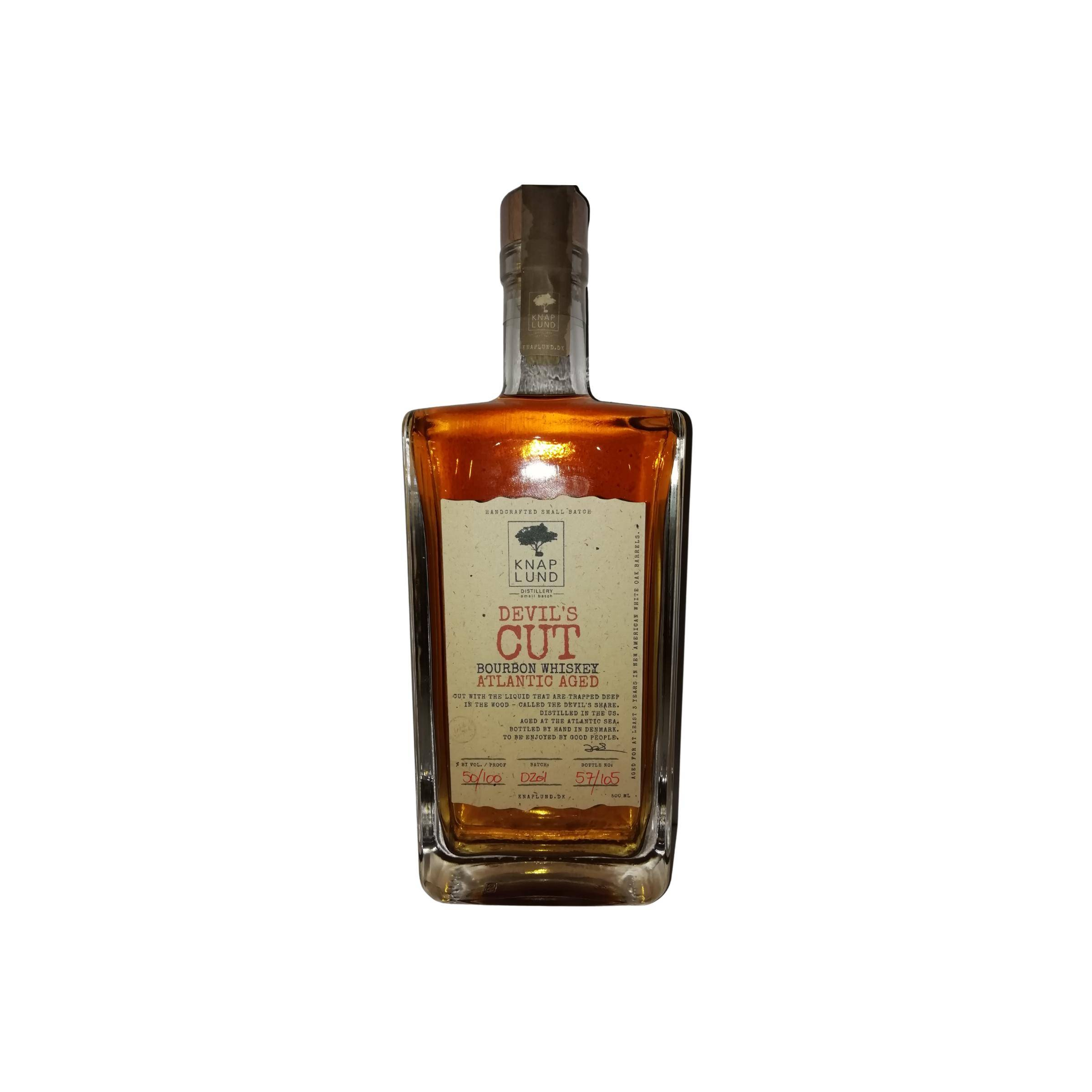 Knaplund DEVILS CUT Bourbon Whiskey