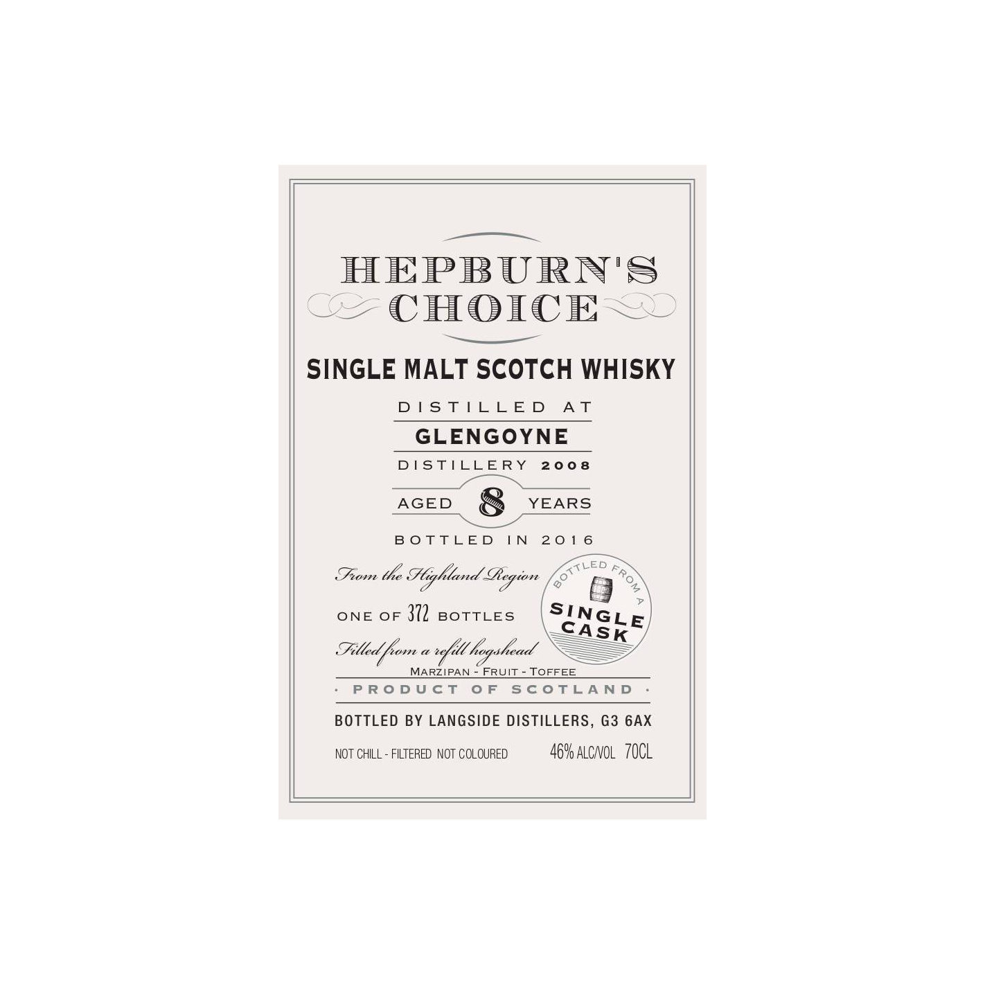 Glengoyne 2008 8 Years Single Malt Whisky