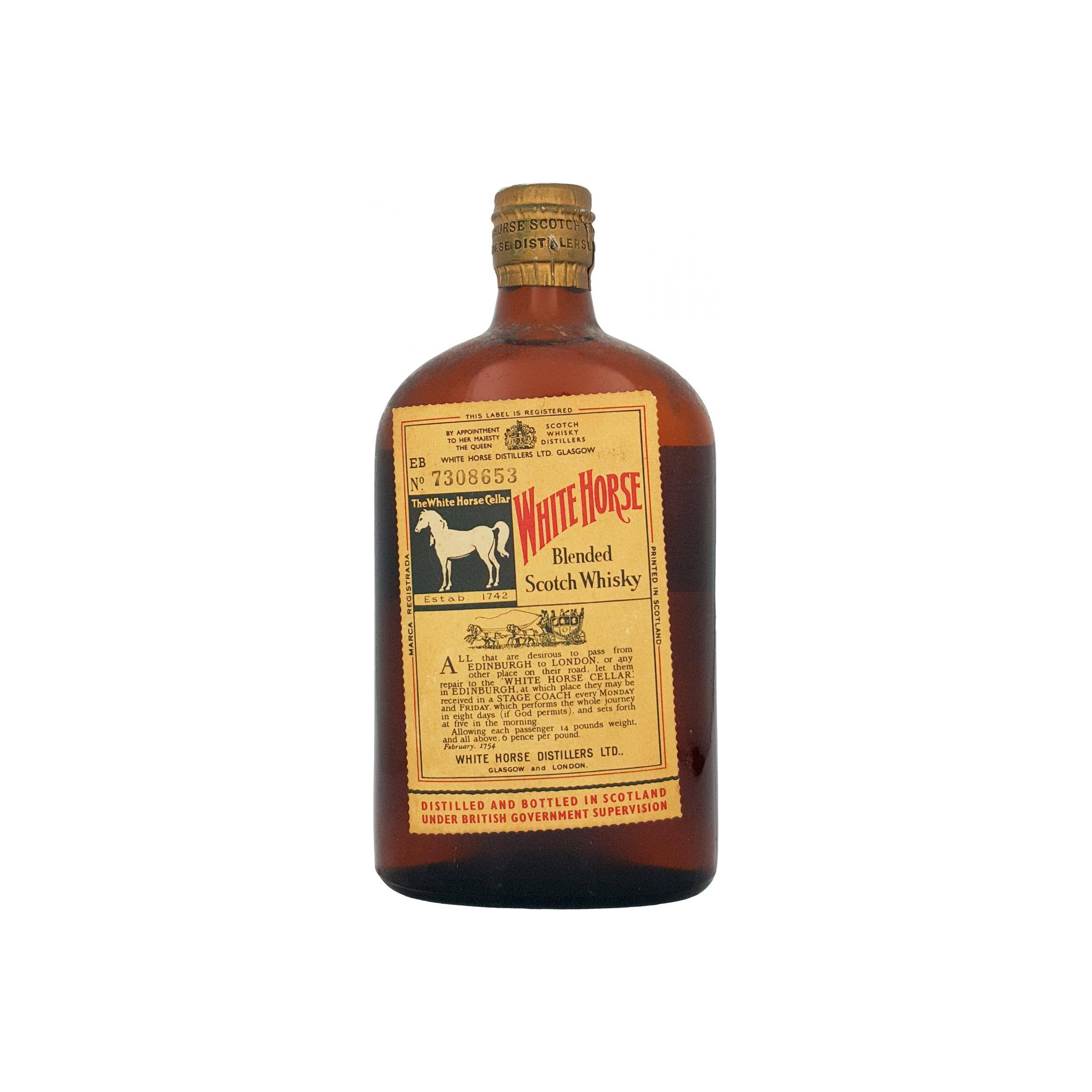 White Horse 1962 Blended Whisky