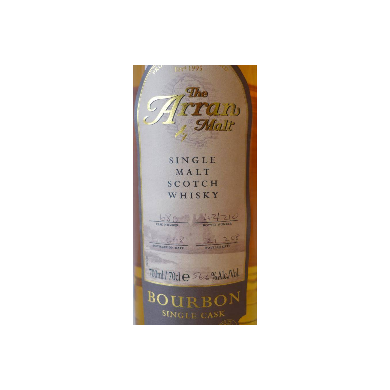Arran 1998 9 Years Single Malt Whisky 3