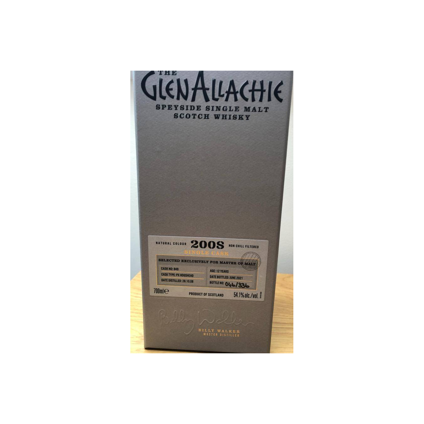 The GlenAllachie Single Cask 2008 13 Years Single Malt Whisky 2