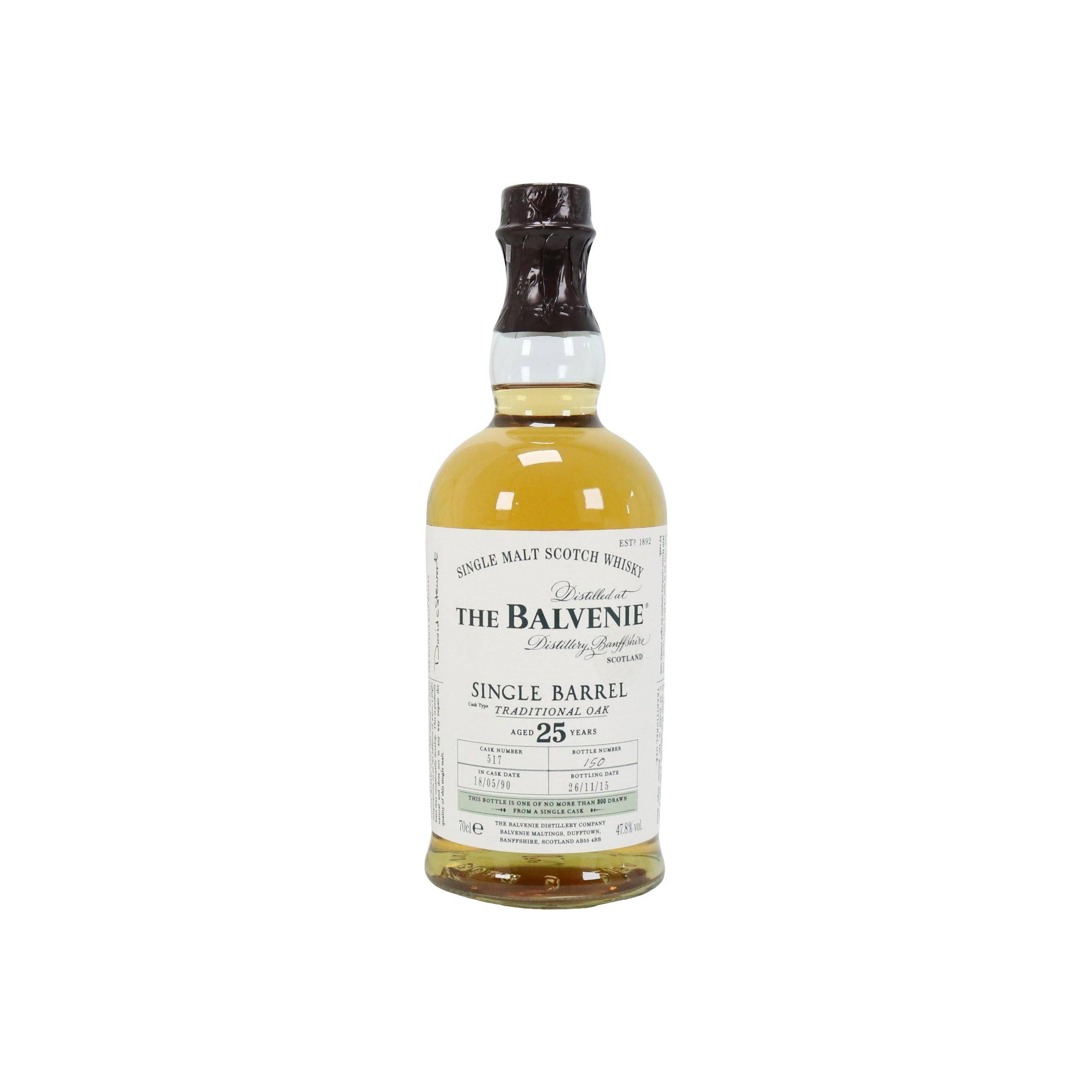 The Balvenie 1990 25 Years Single Malt Whisky