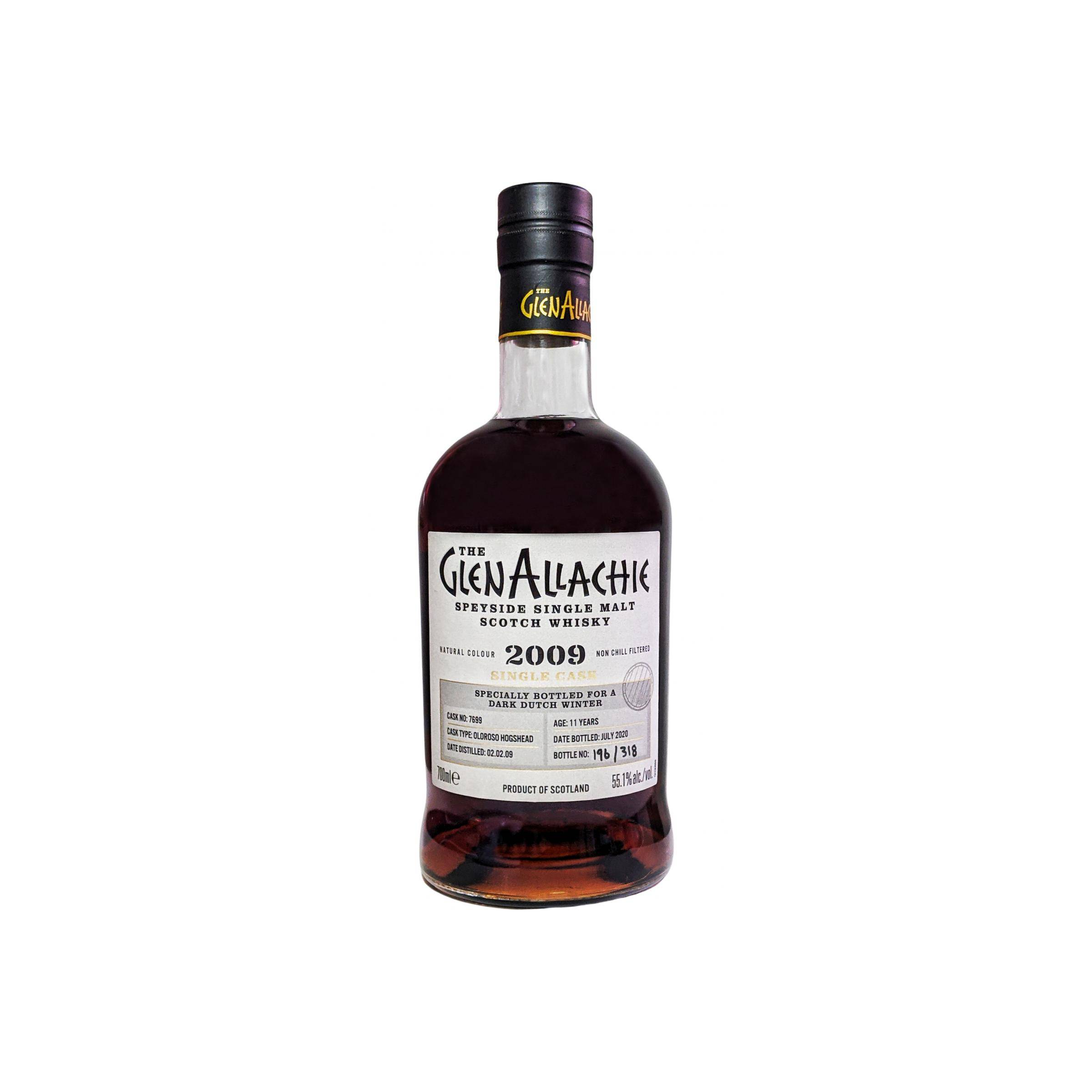 The GlenAllachie Single Cask 2009 11 Years Single Malt Whisky