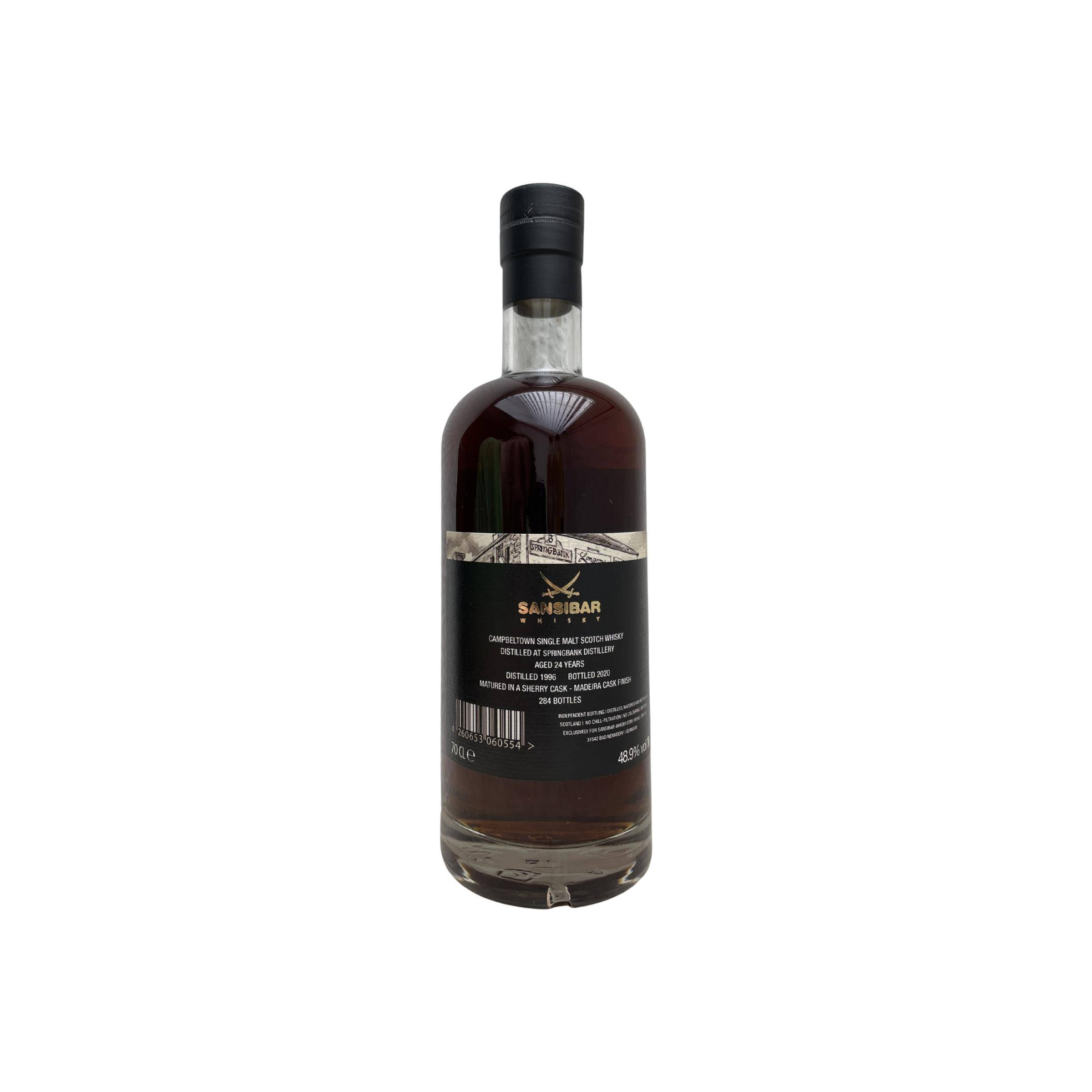 Springbank 1996 24 Years Single Malt Whisky 2